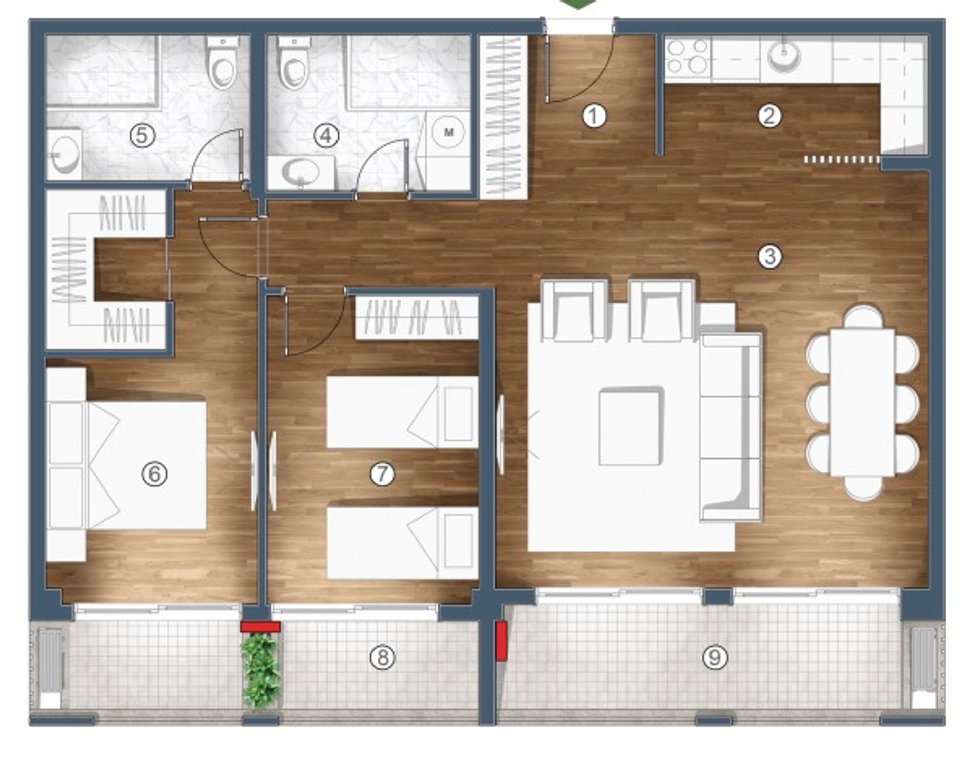 Condominio en Tivat, Tivat Municipality 12758489