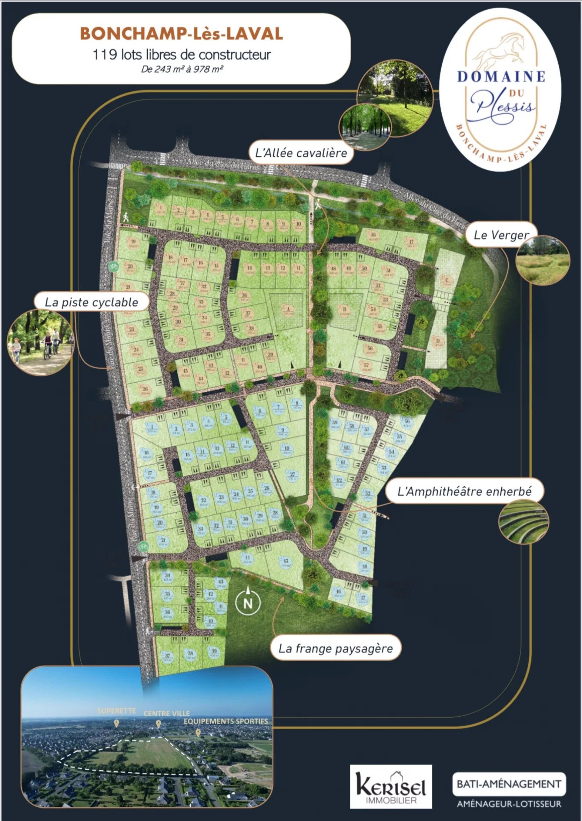 Land in Bonchamp-lès-Laval, Mayenne 12758870