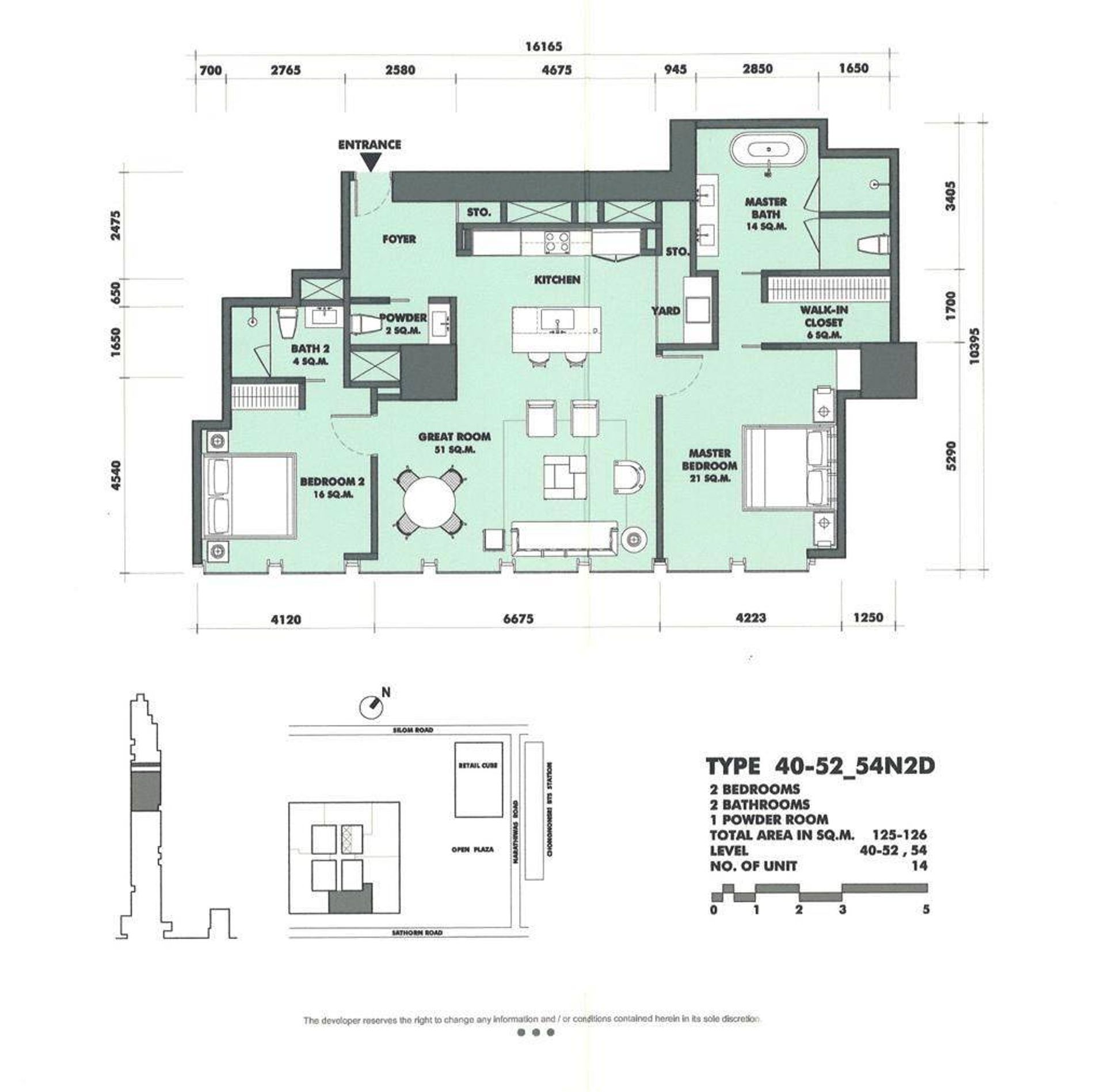 Condominio nel Bang Rak, Krung Thep Maha Nakhon 12760970