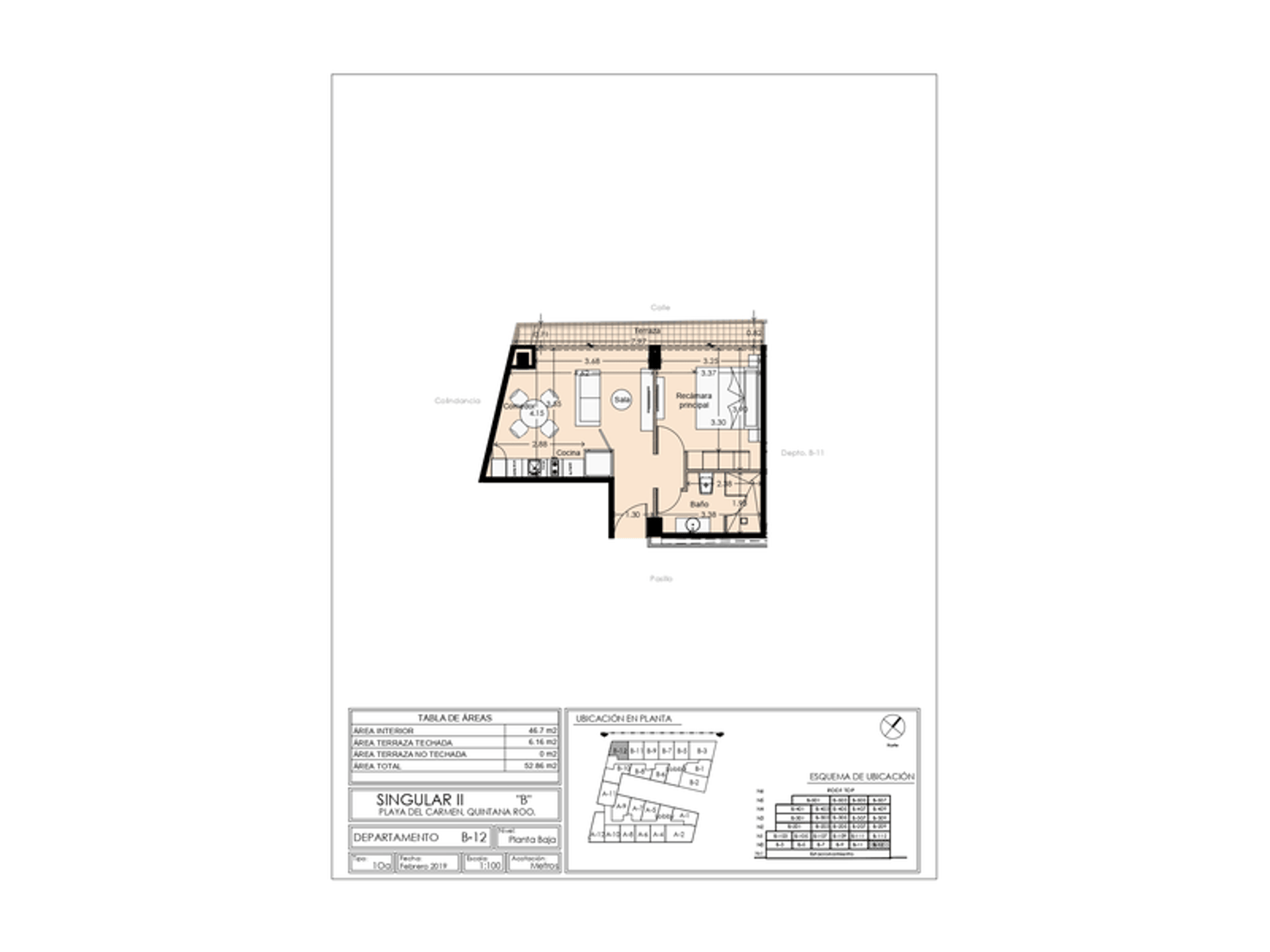 Condominio en Playa del Carmen, Quintana Roo 12763820