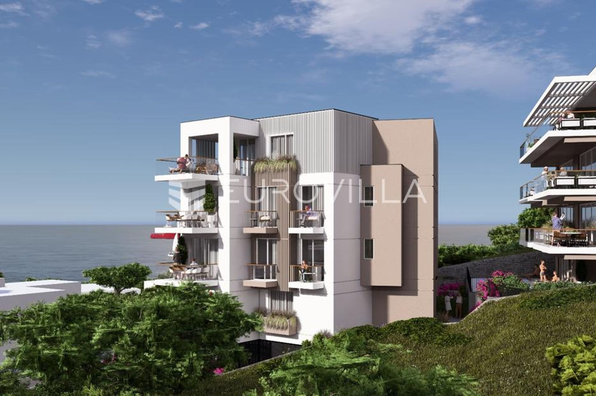 Condominium dans Tucepi, Splitsko-Dalmatinska Zupanija 12763839