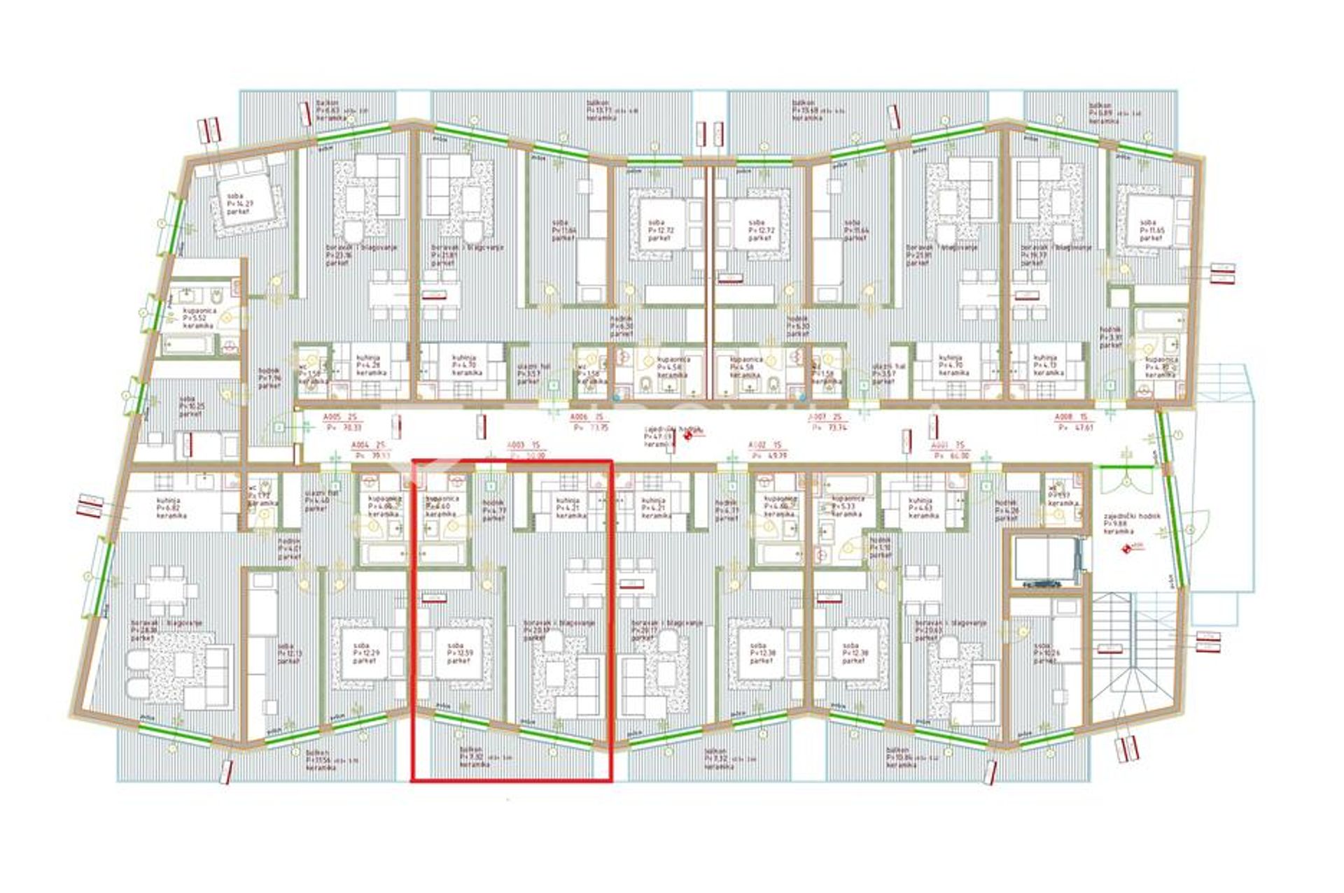 Condominio en Poreč, Istarska županija 12765964