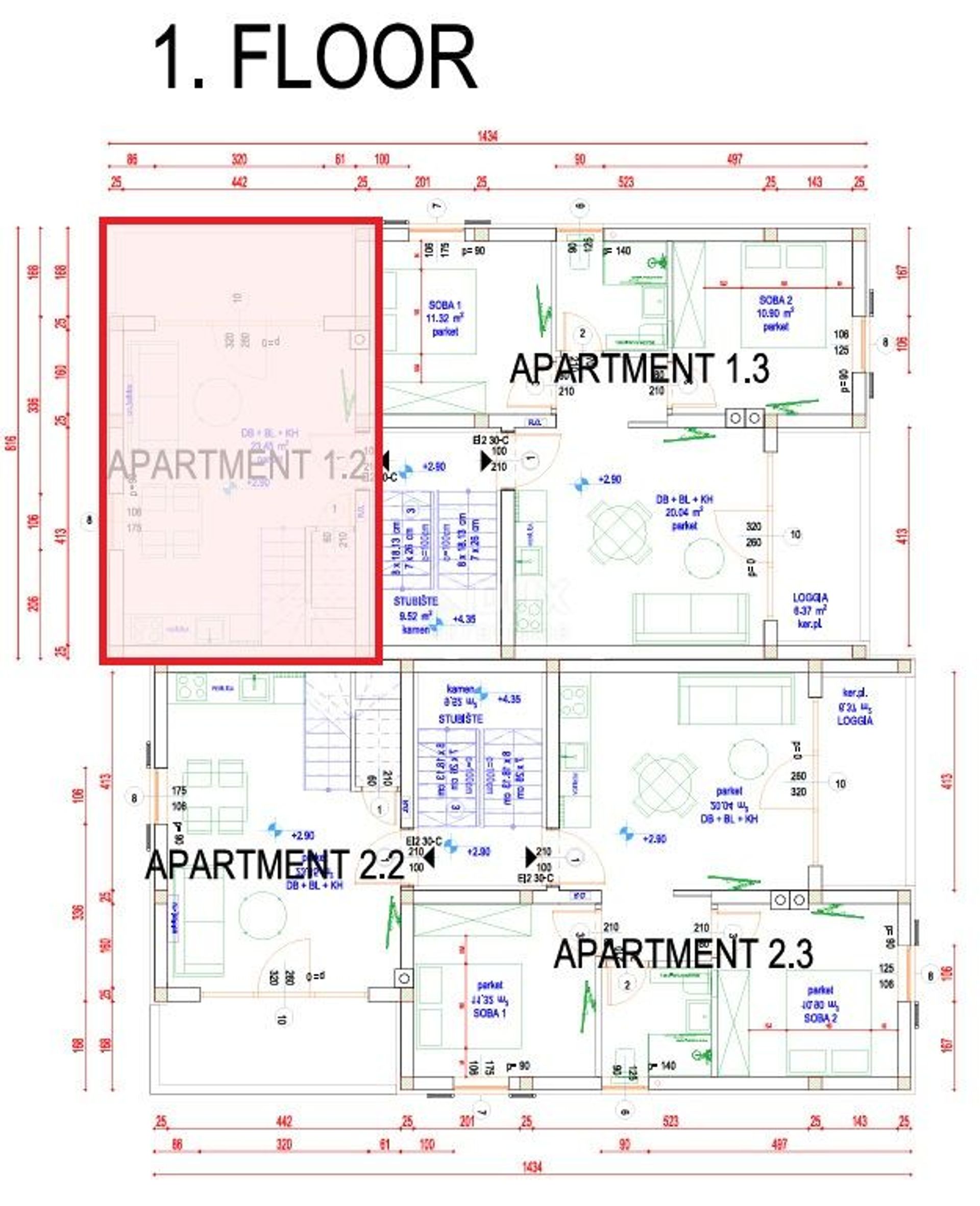 Condominium dans Nerezine, Primorje-Gorski Kotar County 12765989