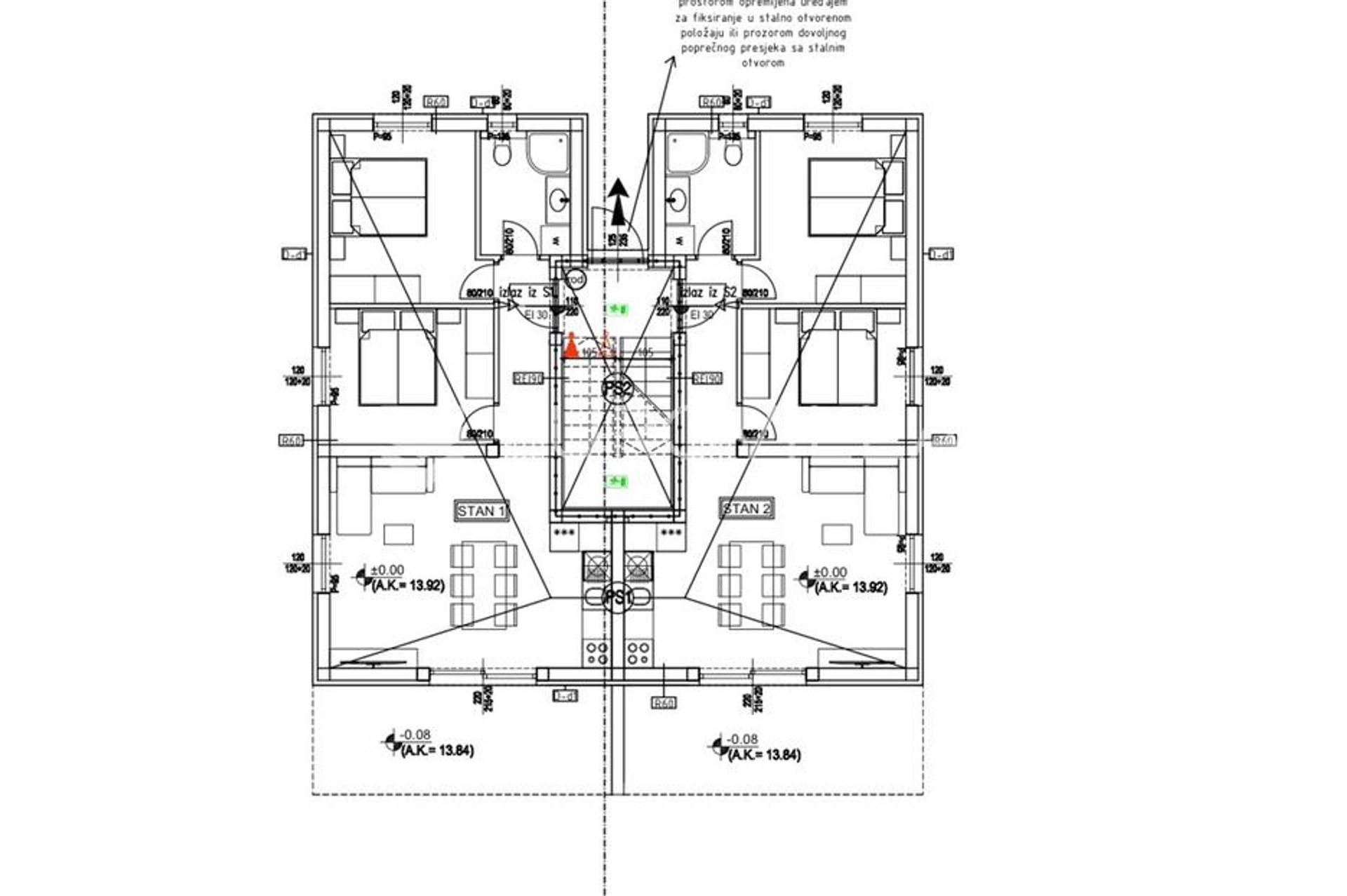 Condominium dans Donji Seget, Splitsko-Dalmatinska Zupanija 12766209