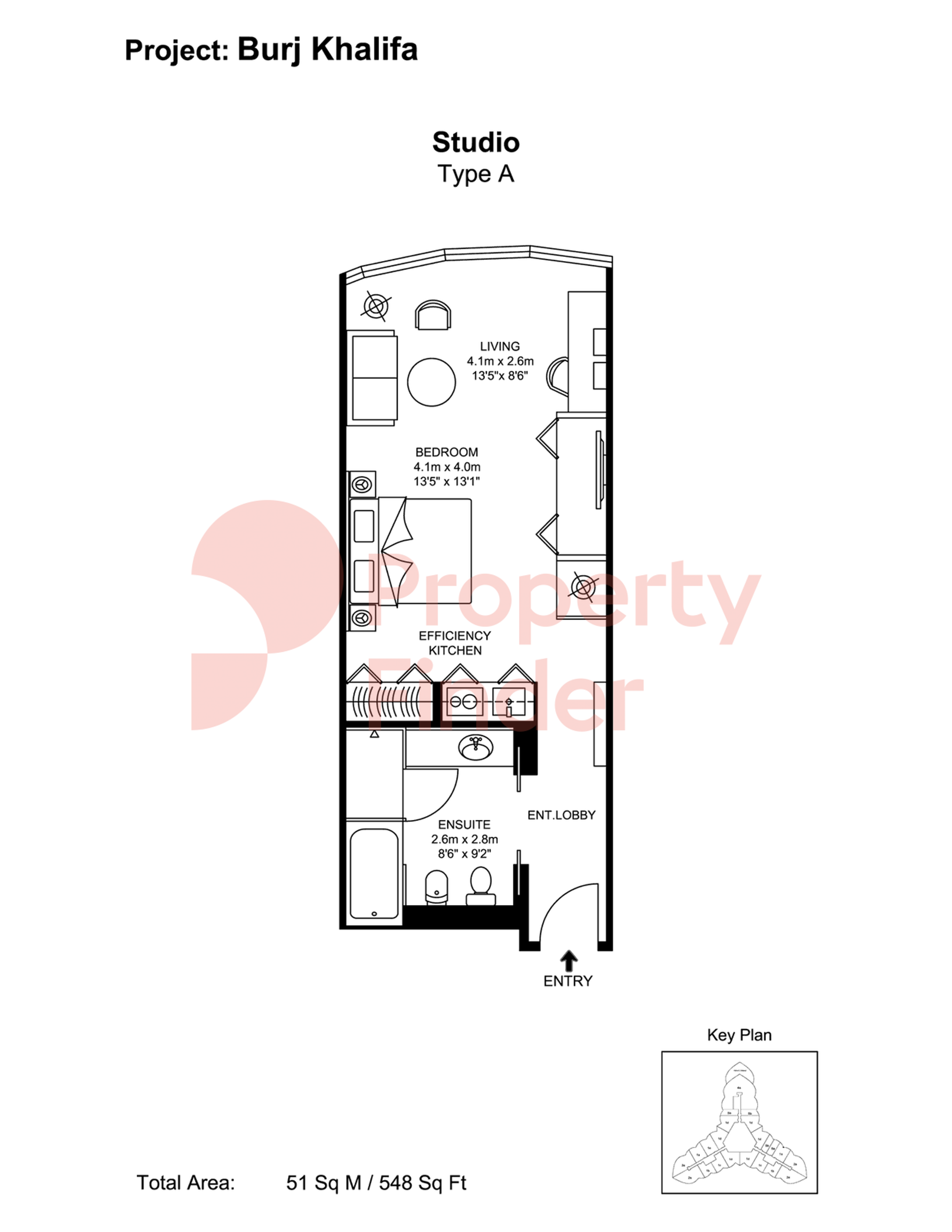 Condominium in Dubai, Dubai 12766904