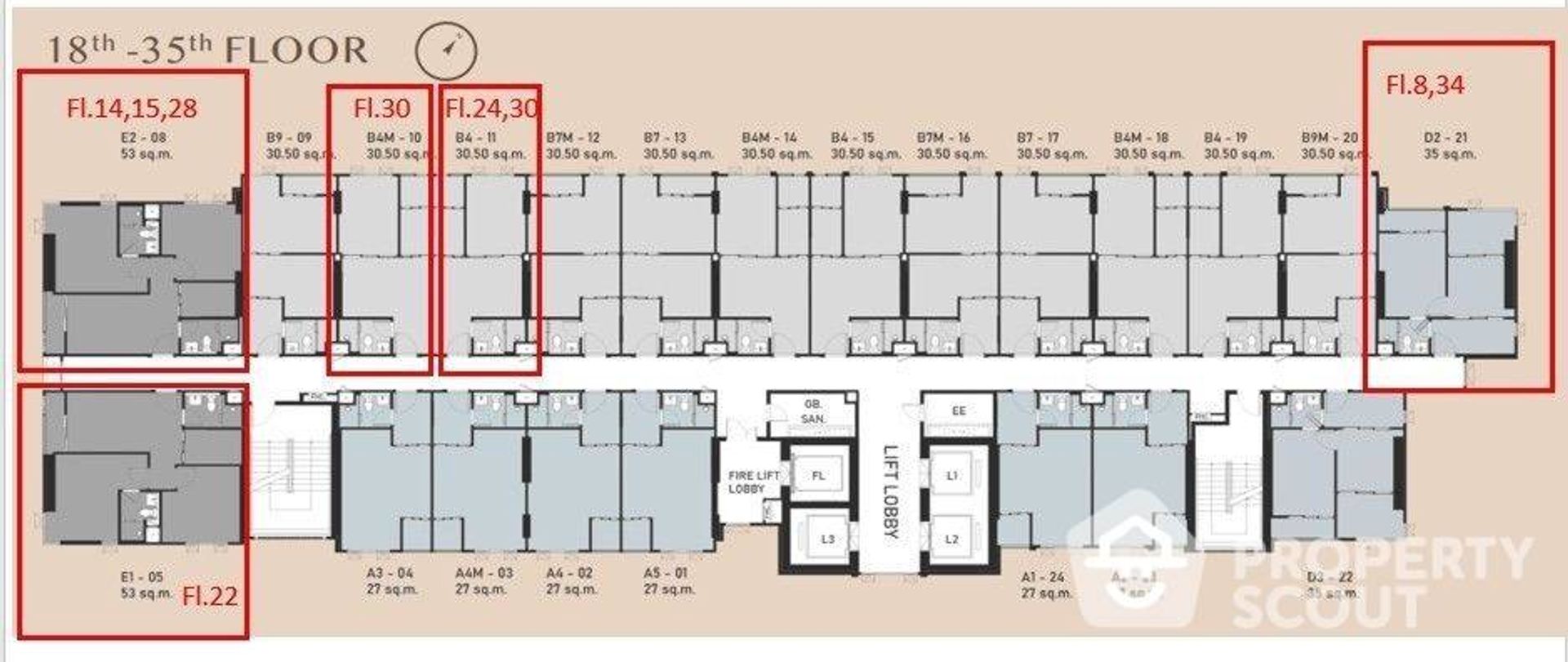 Kondominium di Phra Khanong, Krung Thep Maha Nakhon 12770037