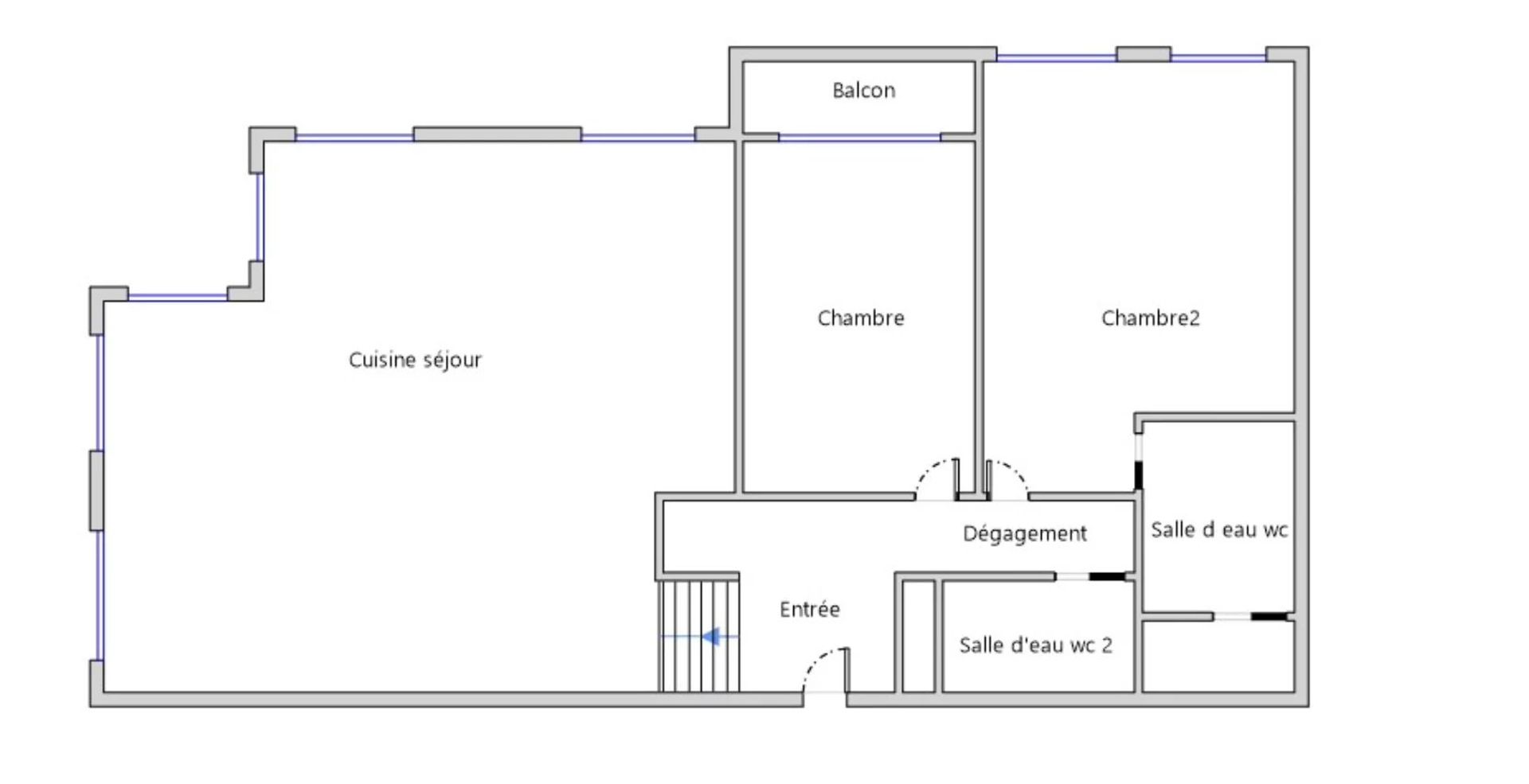 Osakehuoneisto sisään Paris 3ème, Paris 12773773