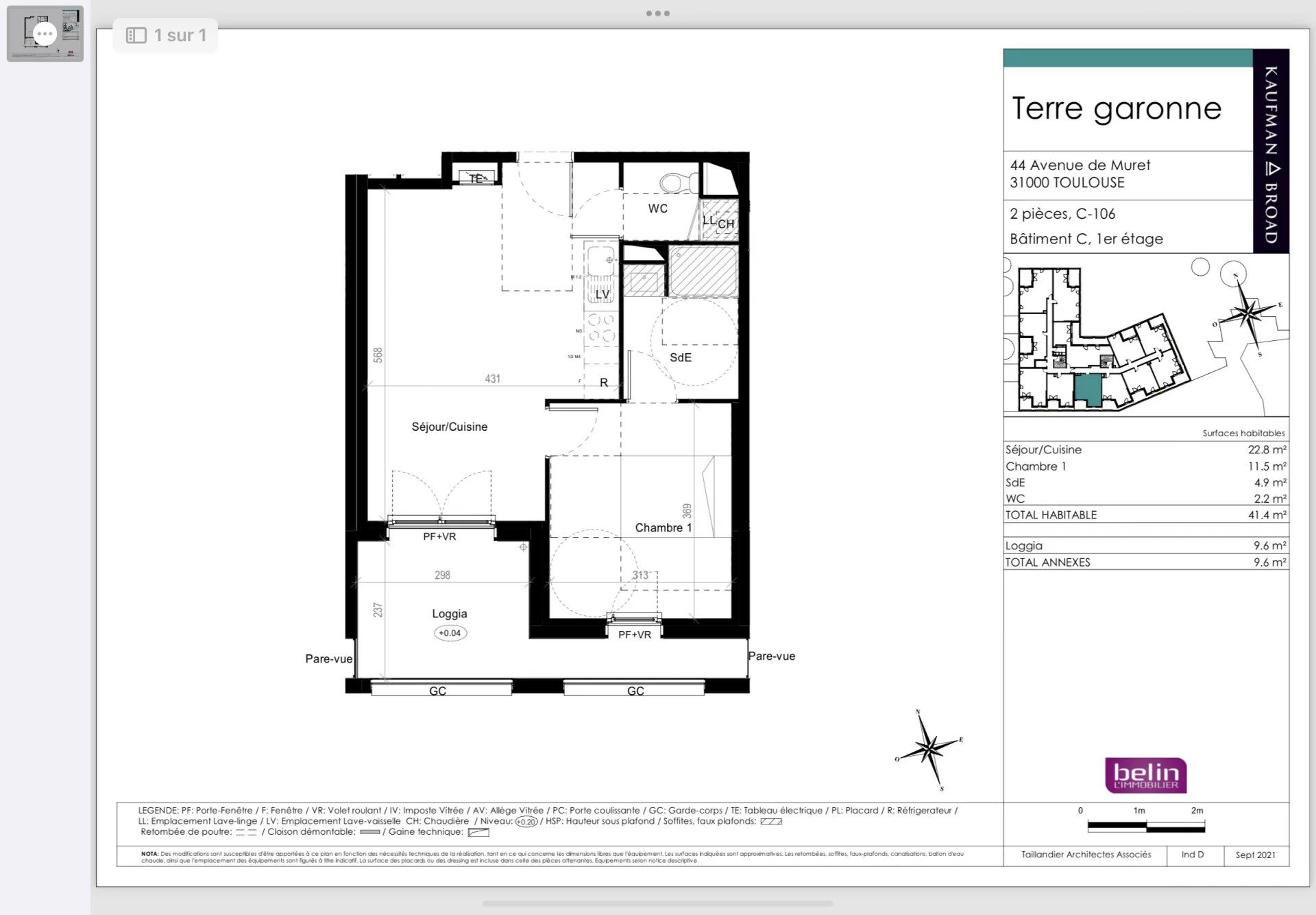 Kondominium dalam Toulouse, Haute-Garonne 12773971