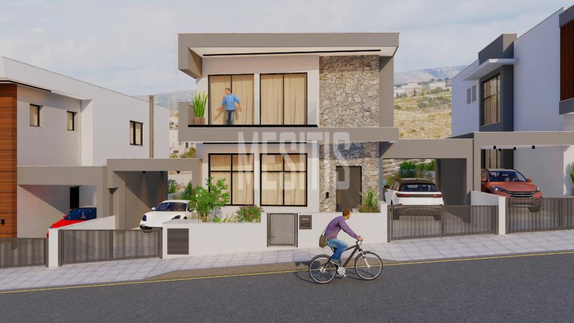 rumah dalam Athienou, Larnaka 12779589