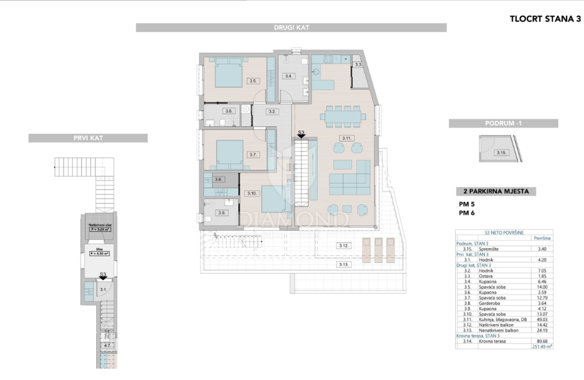 Condominium dans Krk, Primorje-Gorski Kotar County 12779796