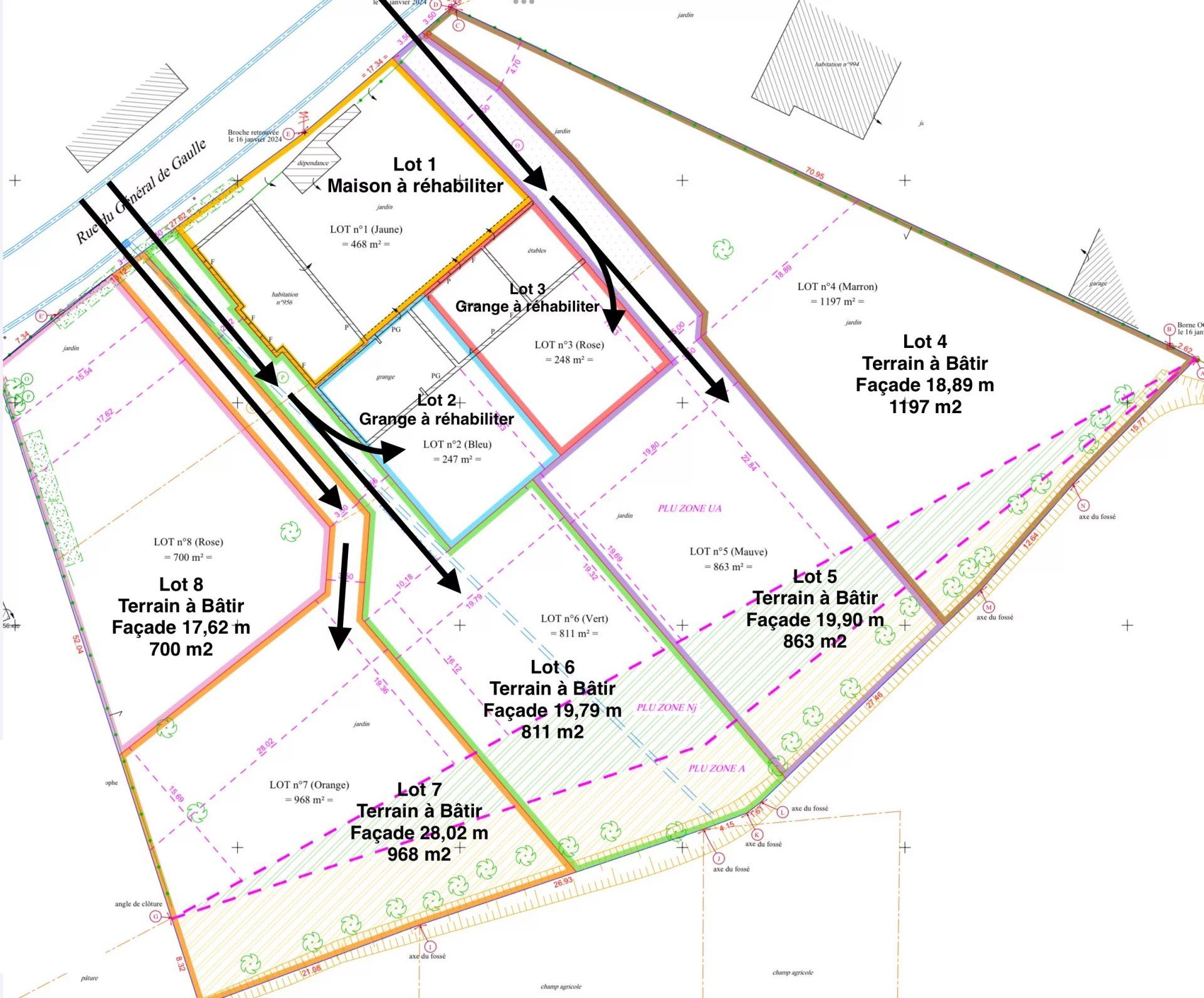 Land i Aix, Nord 12780924