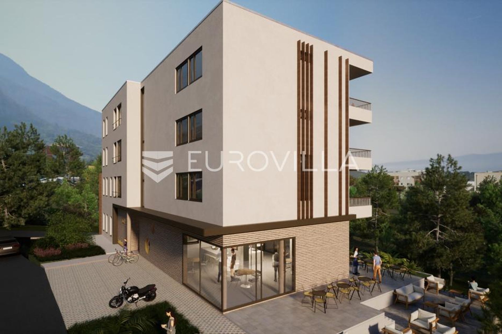 Condominium dans Makarska, Splitsko-Dalmatinska Zupanija 12781084