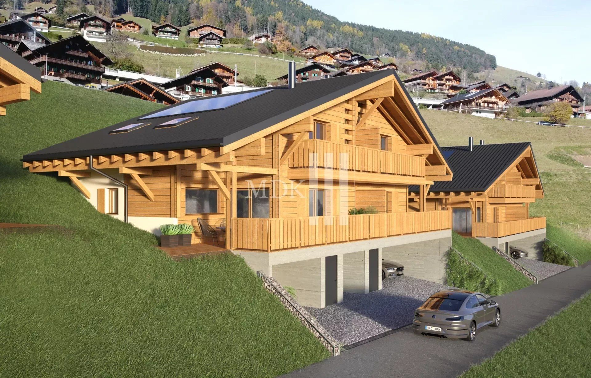 rumah dalam Val-d'Illiez, Valais 12784234