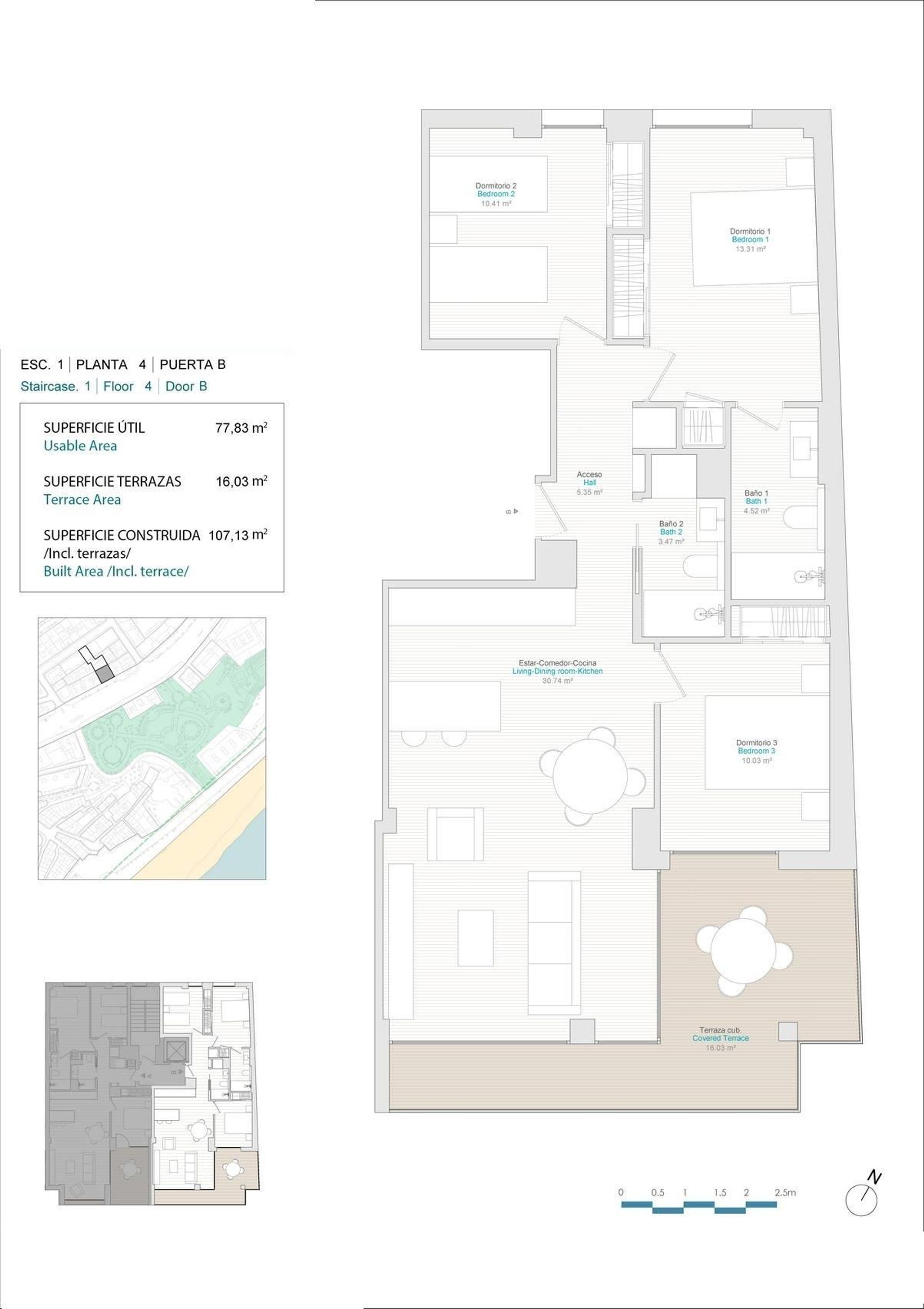 Eigentumswohnung im La Vila Joiosa, Comunidad Valenciana 12793821