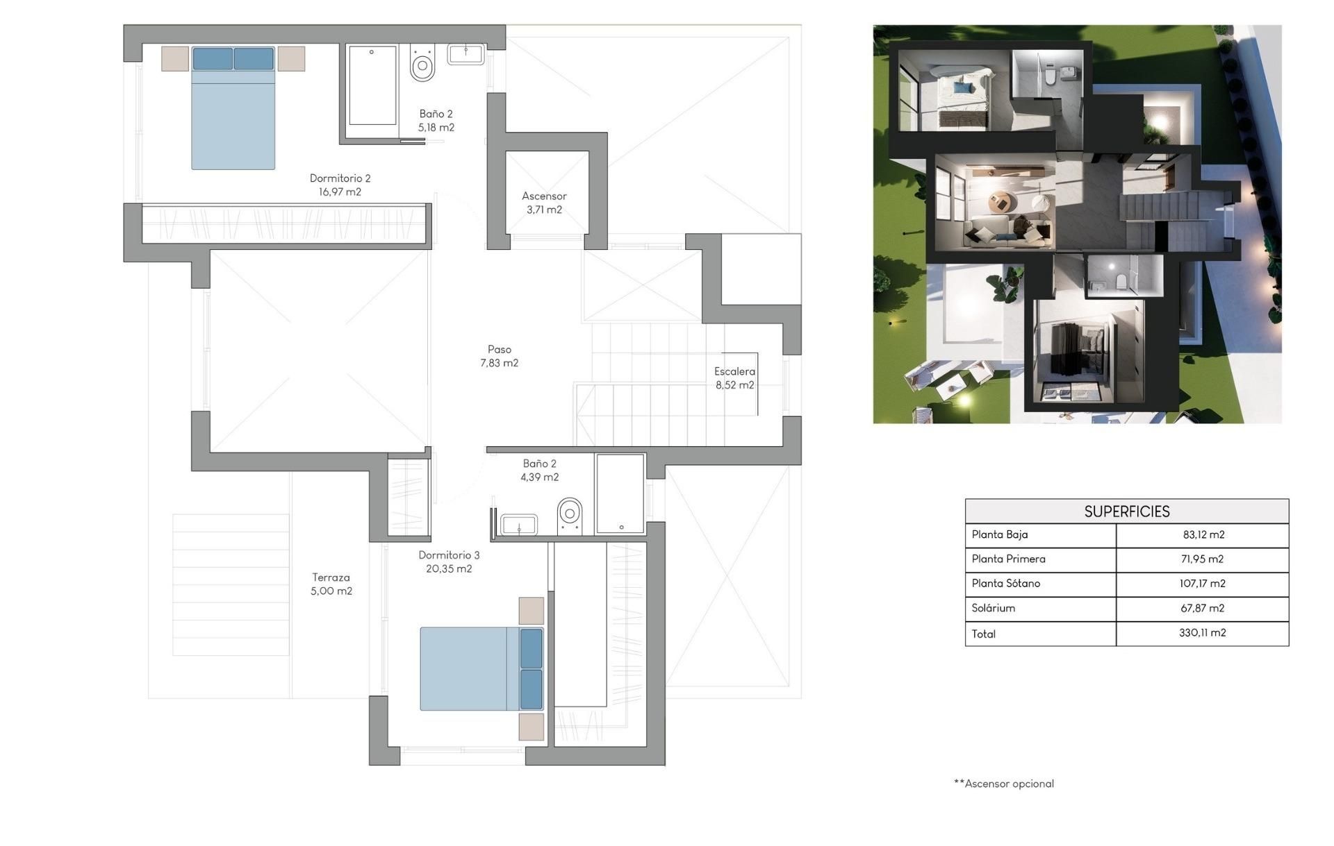 Rumah di Finestrat, Comunidad Valenciana 12796420