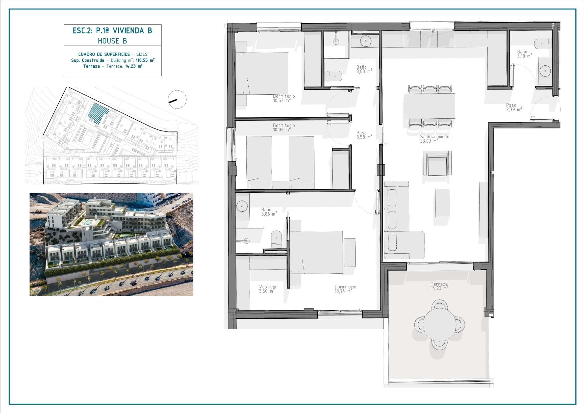 Osakehuoneisto sisään Águilas, Región de Murcia 12796871