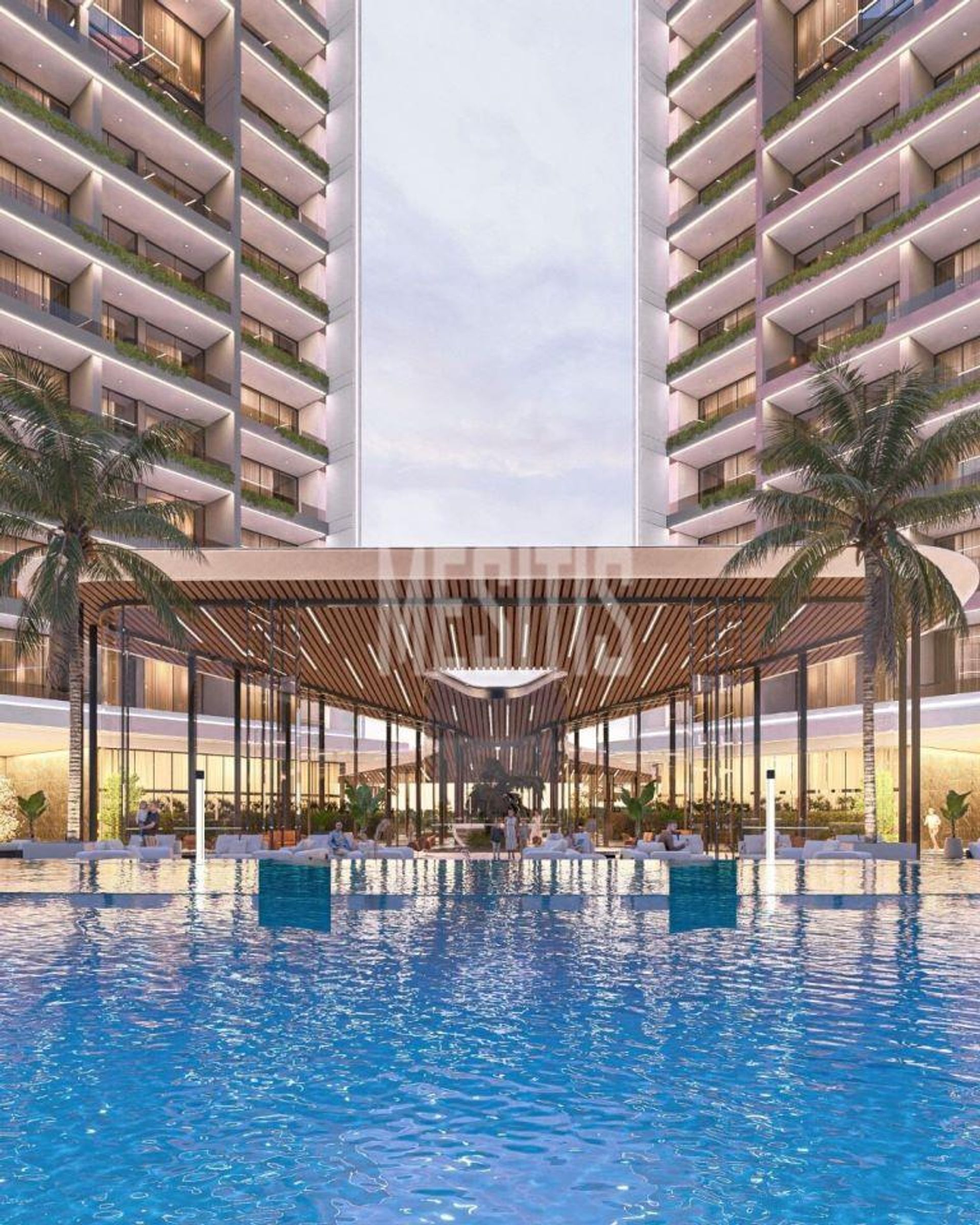 Kondominium w Liwadia, Larnaka 12797702