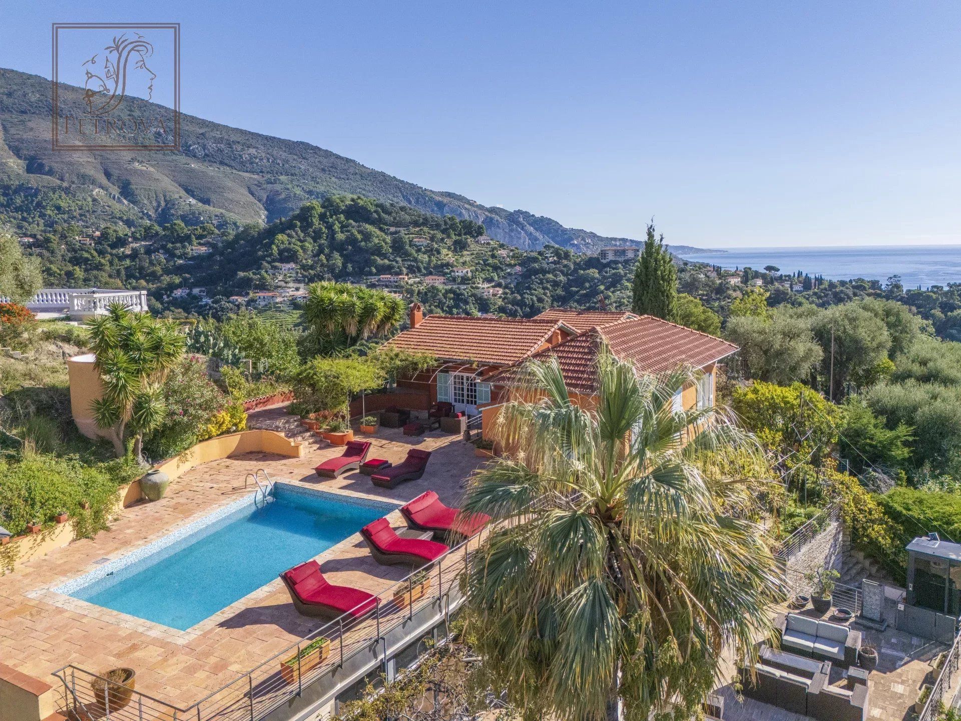 Hus i Menton, Provence-Alpes-Cote d'Azur 12799195