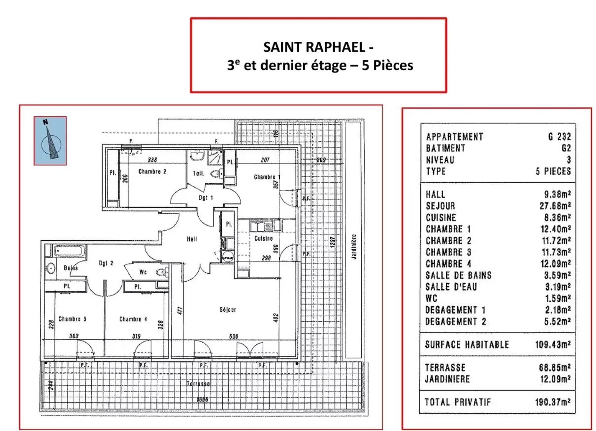 Condominium dans Saint-Raphaël, Var 12799207