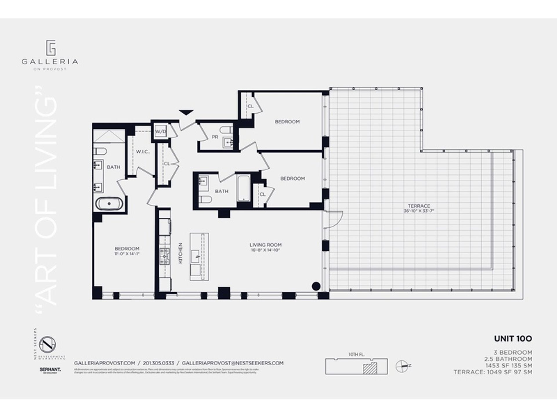 Condominium in Jersey City, New Jersey 12799300