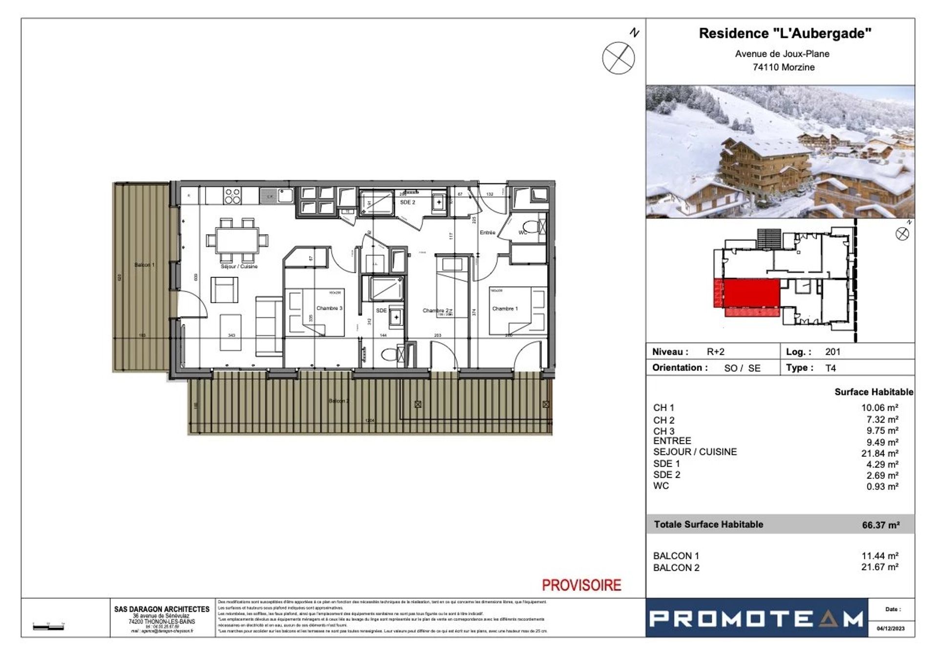 מגורים ב Morzine, Haute-Savoie 12800348