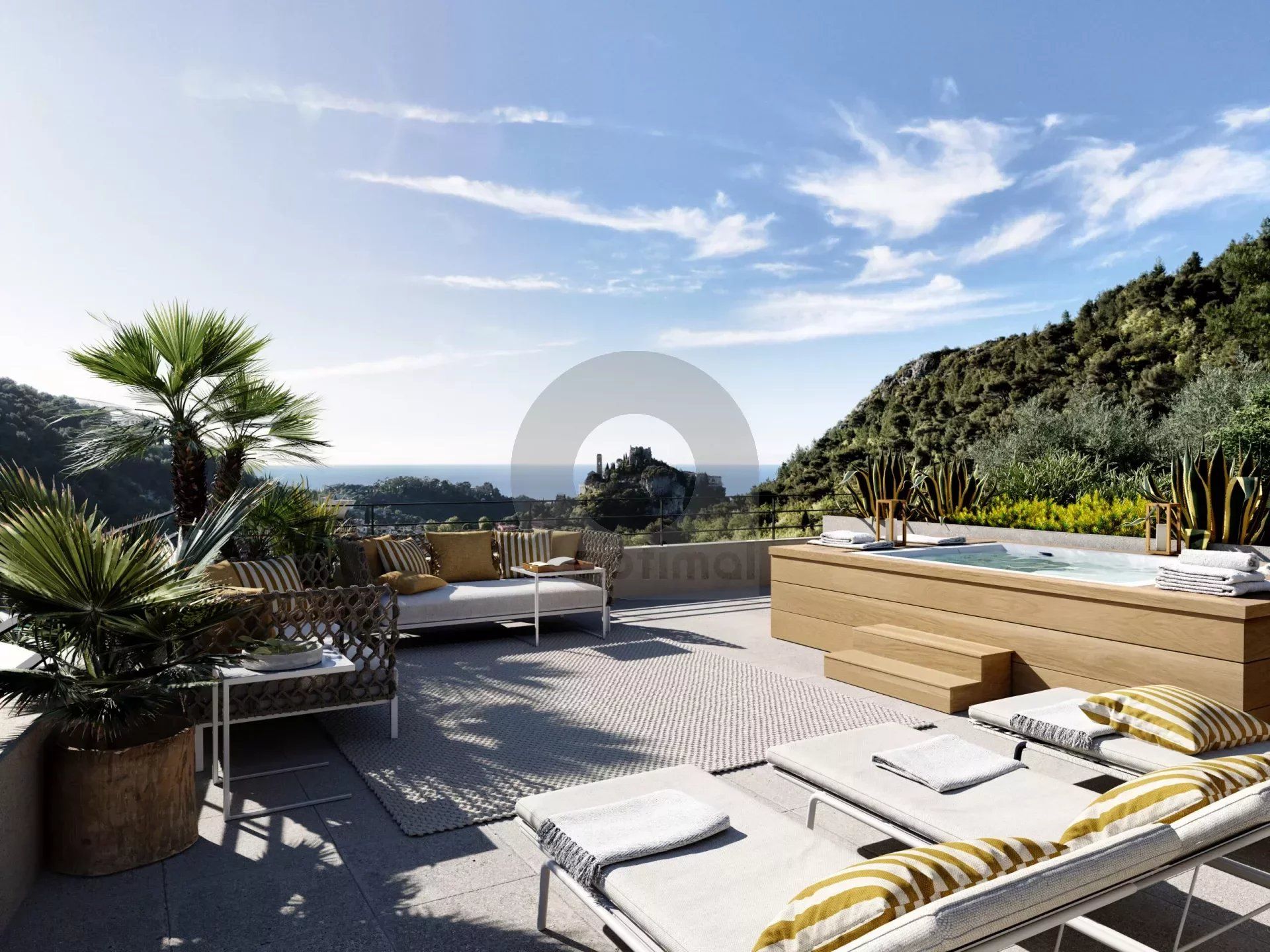 Condominium in Eze, Provence-Alpes-Cote d'Azur 12800385