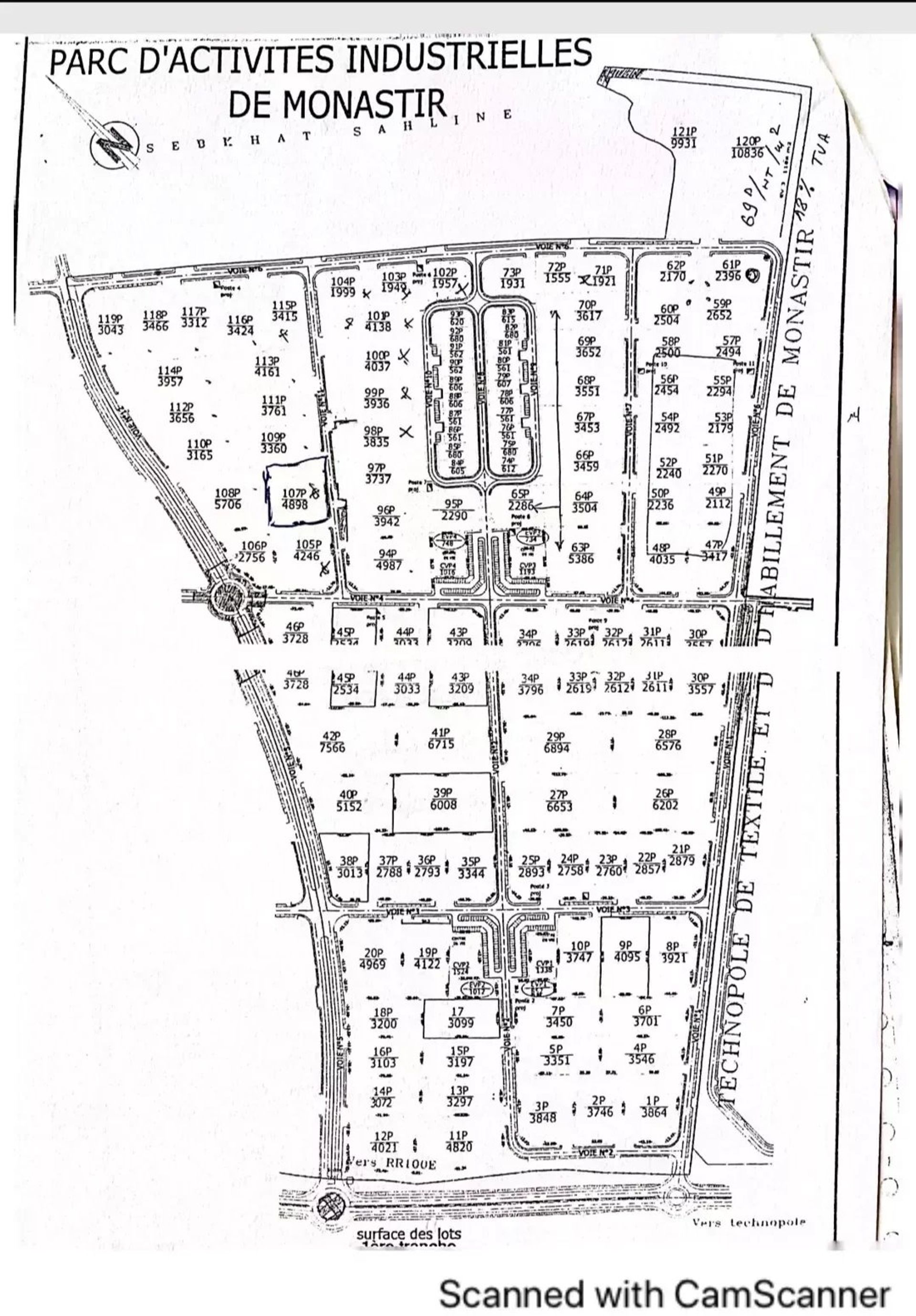 土地 在 Sahline, Monastir 12800735