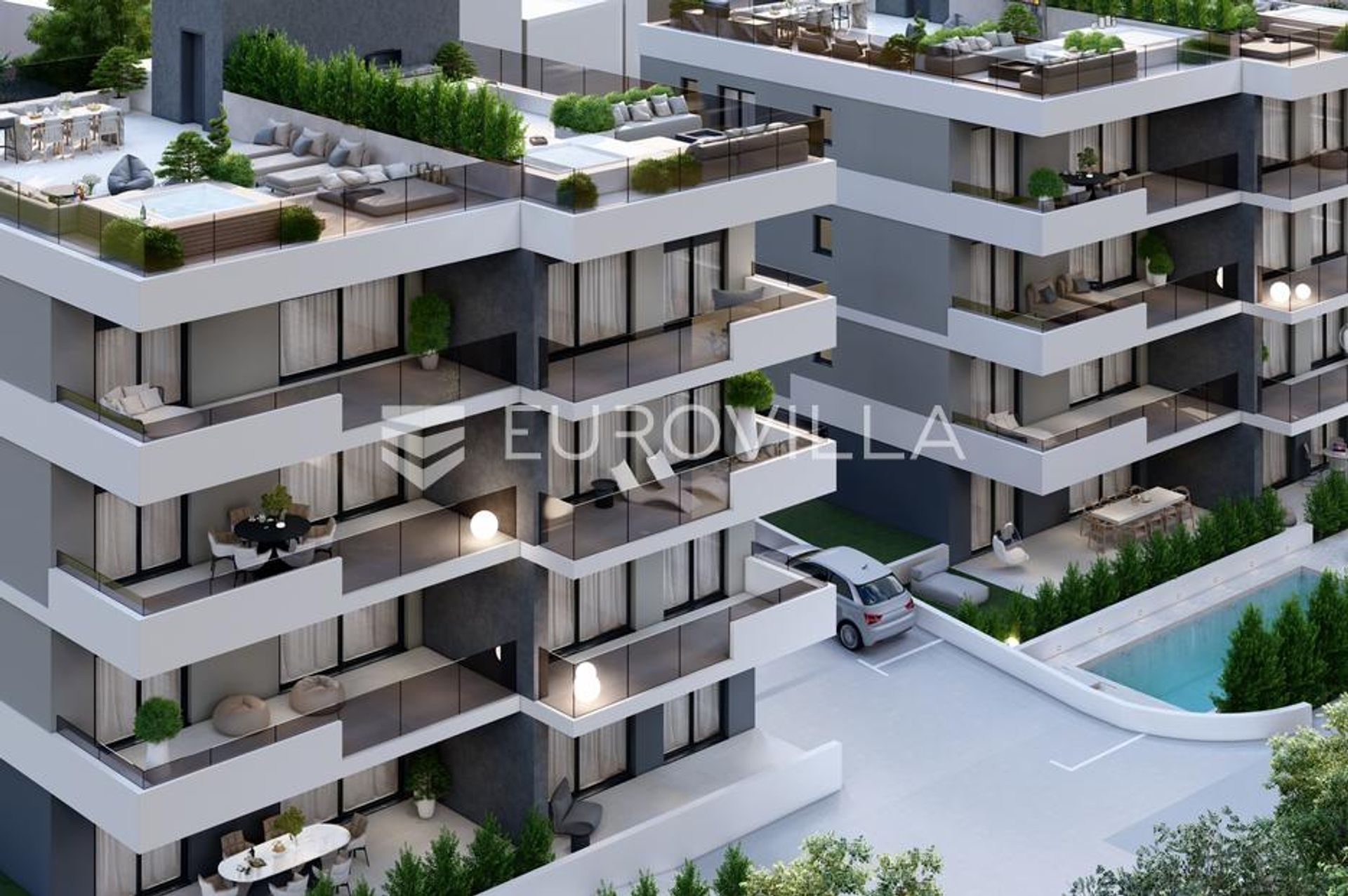 Condominium dans Liveli, Splitsko-Dalmatinska Zupanija 12801358