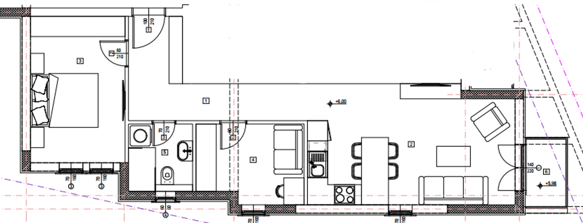 Kondominium w Budva, Budva Municipality 12802959