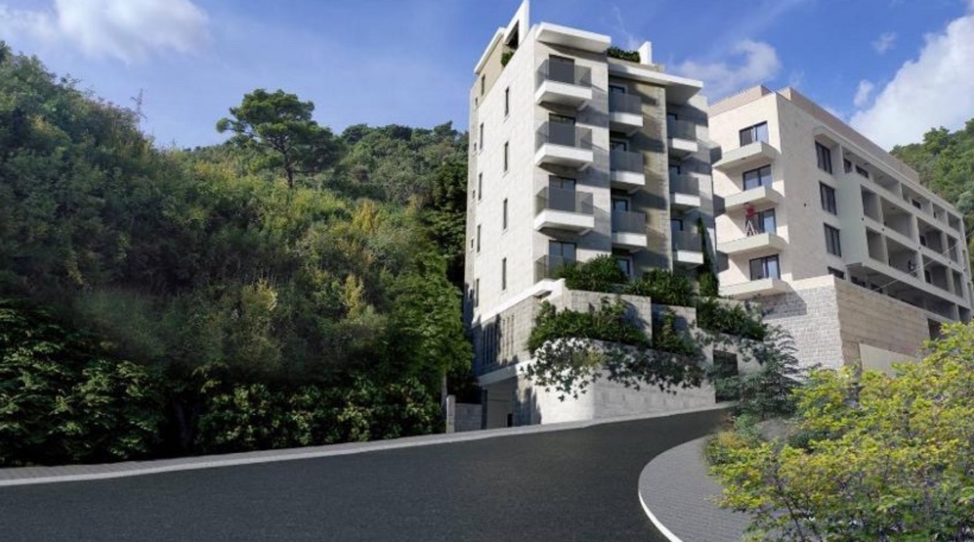 Condominium in Budva, Budva 12802959