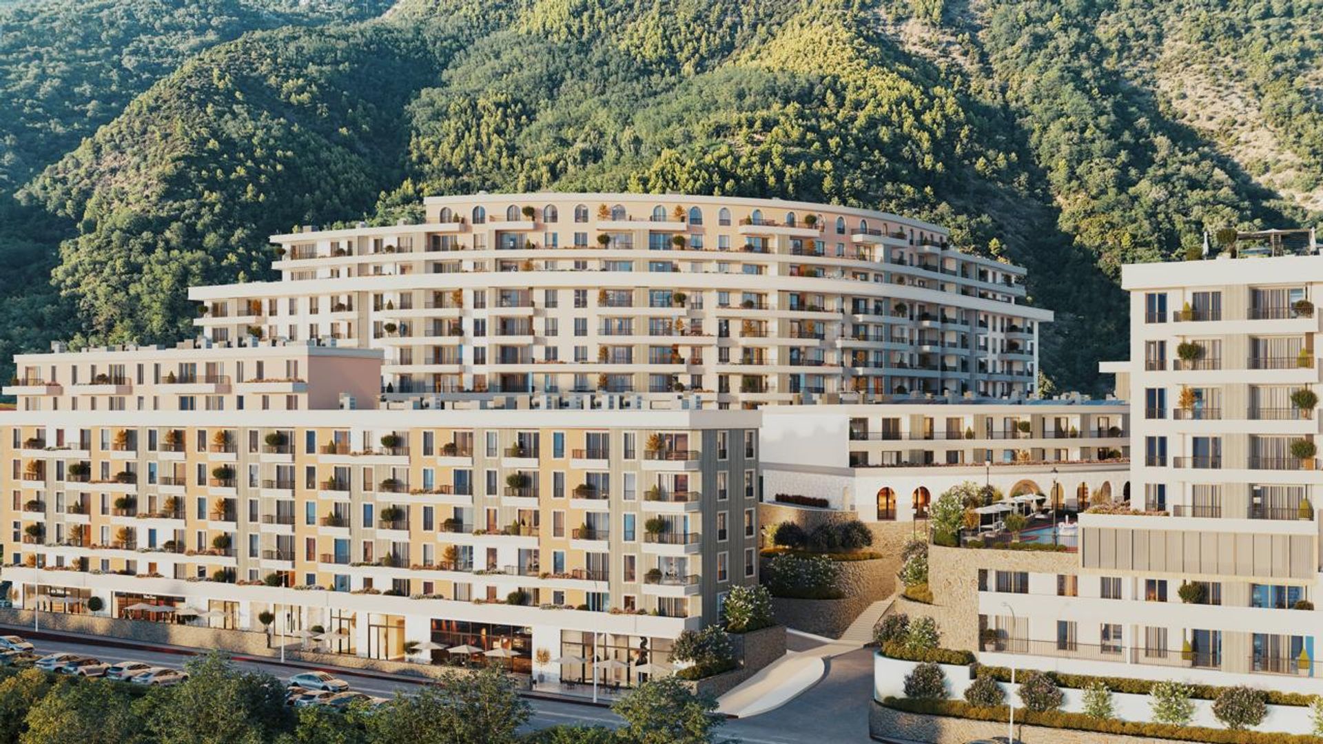 Condominium in Budva, Budva Municipality 12804023