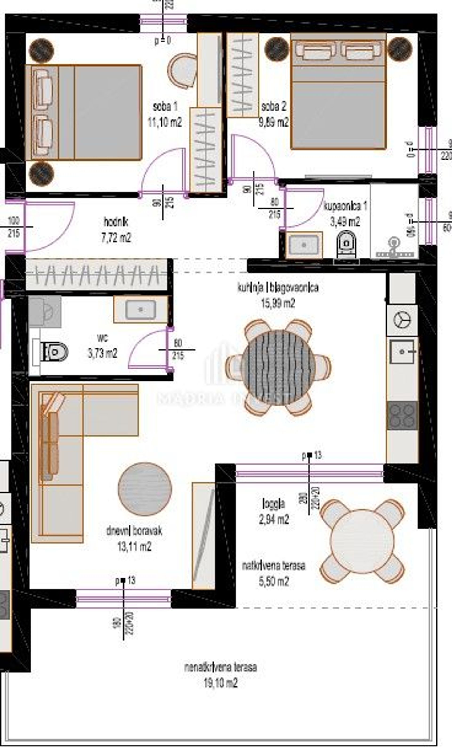 Condominio nel Nona, Zara Zupanija 12804439