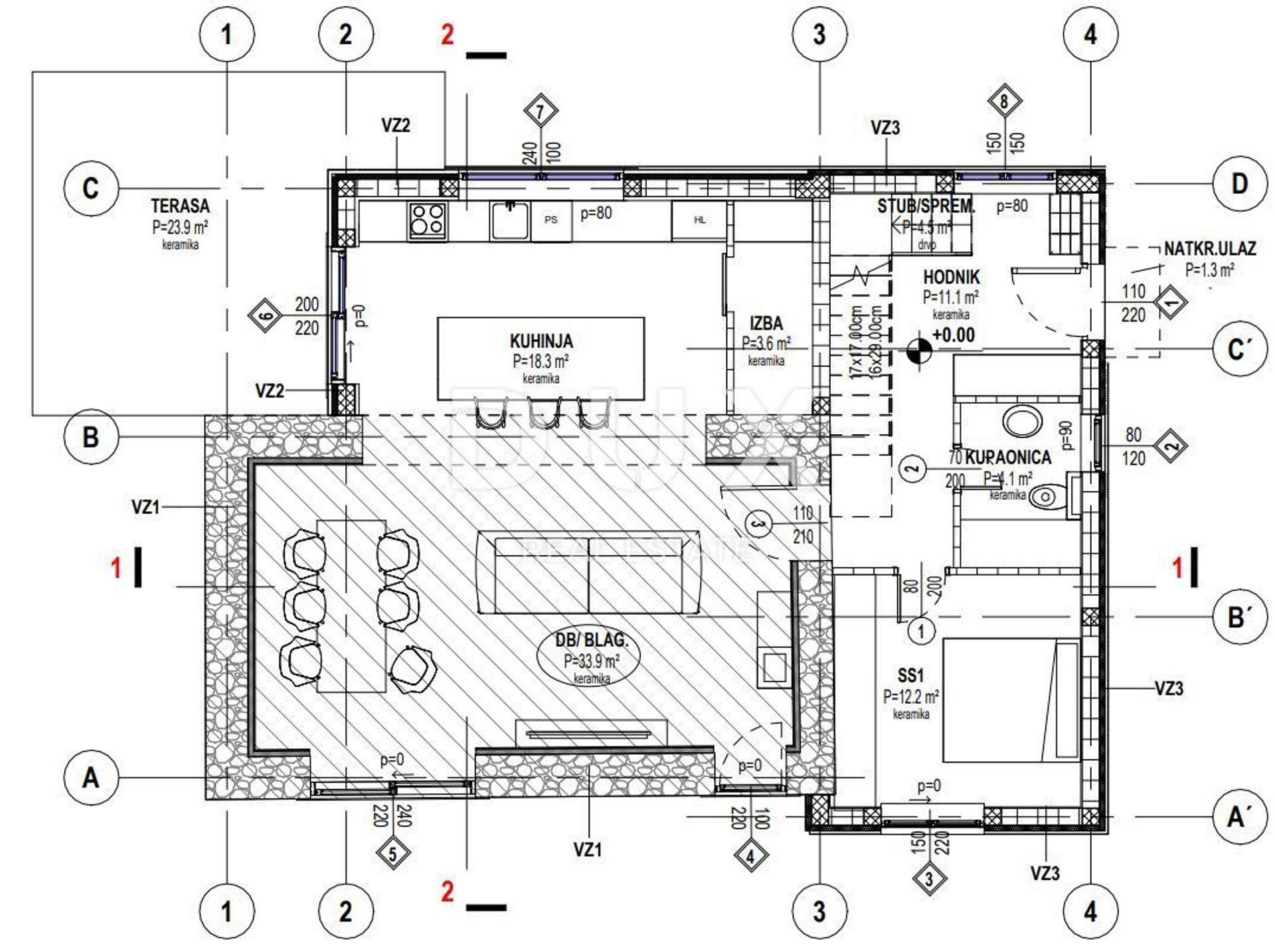 rumah dalam Štokovci, Istarska županija 12805413