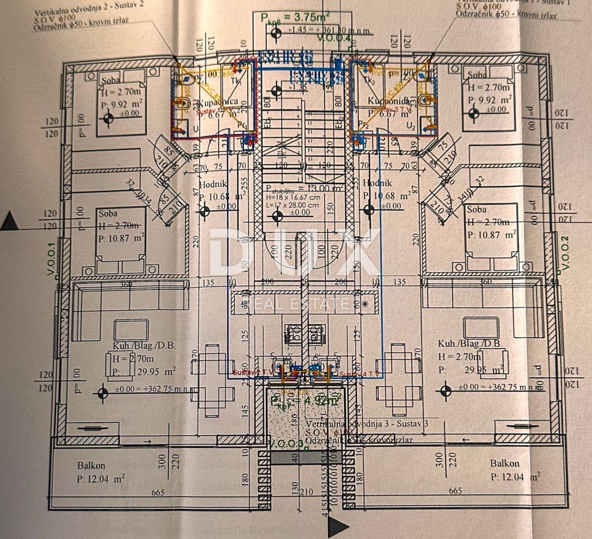 Condominium dans Marcelji, Primorsko-Goranska Zupanija 12809958