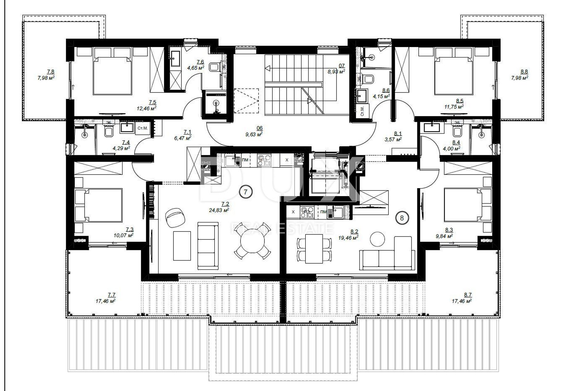 Condominio nel Medulin, Istria County 12810076