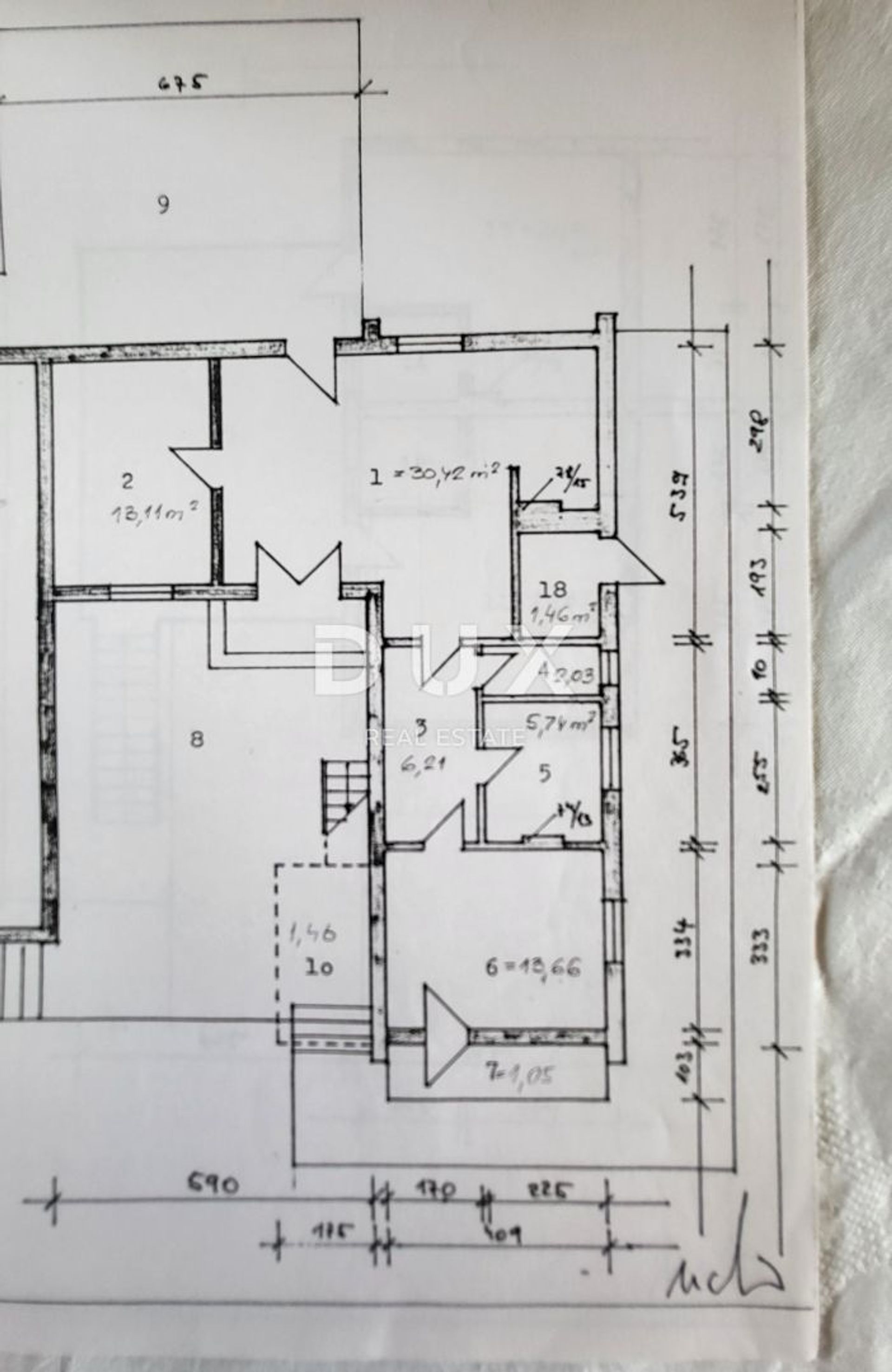 Land in Biograd na Moru, Zadar County 12810251