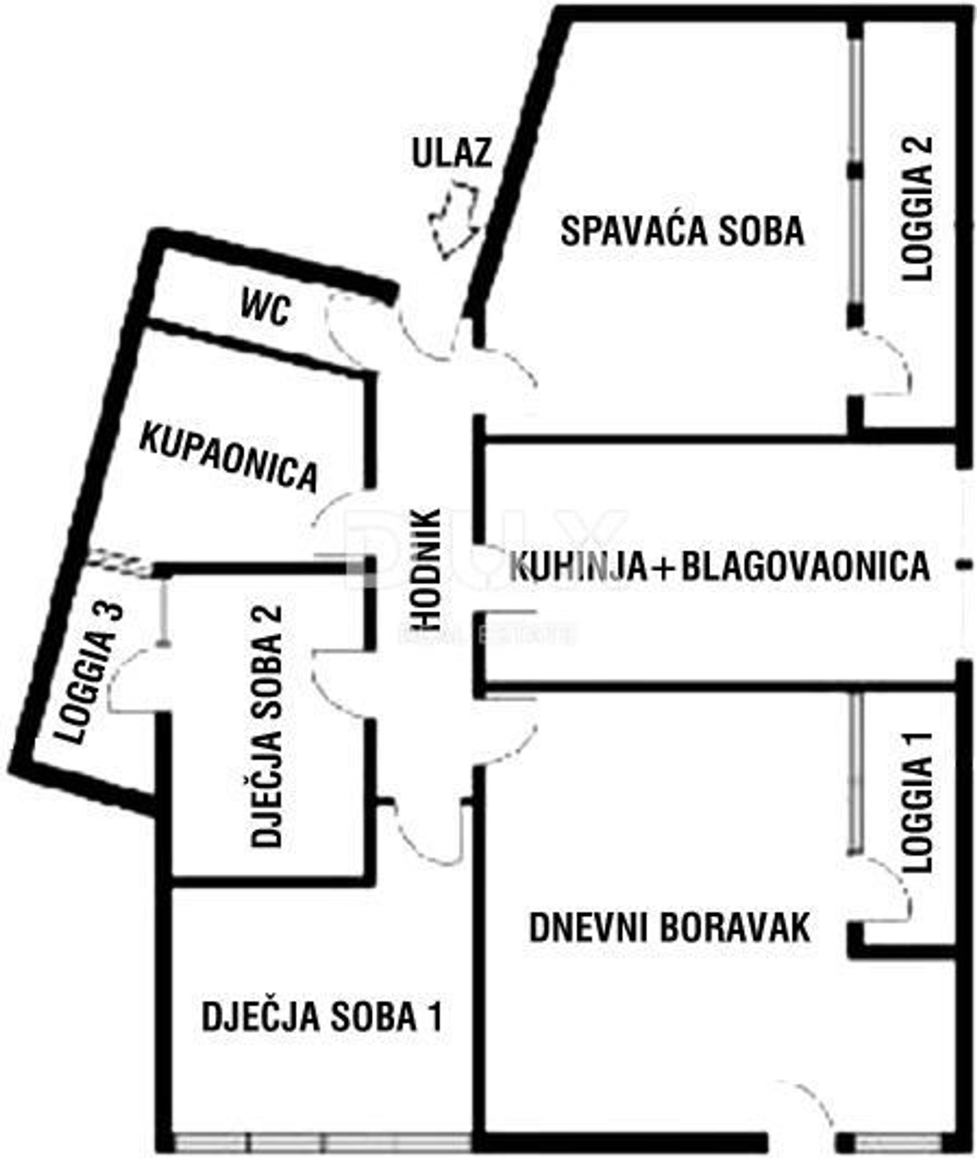 Condominium dans Rijeka, Primorsko-goranska županija 12810285