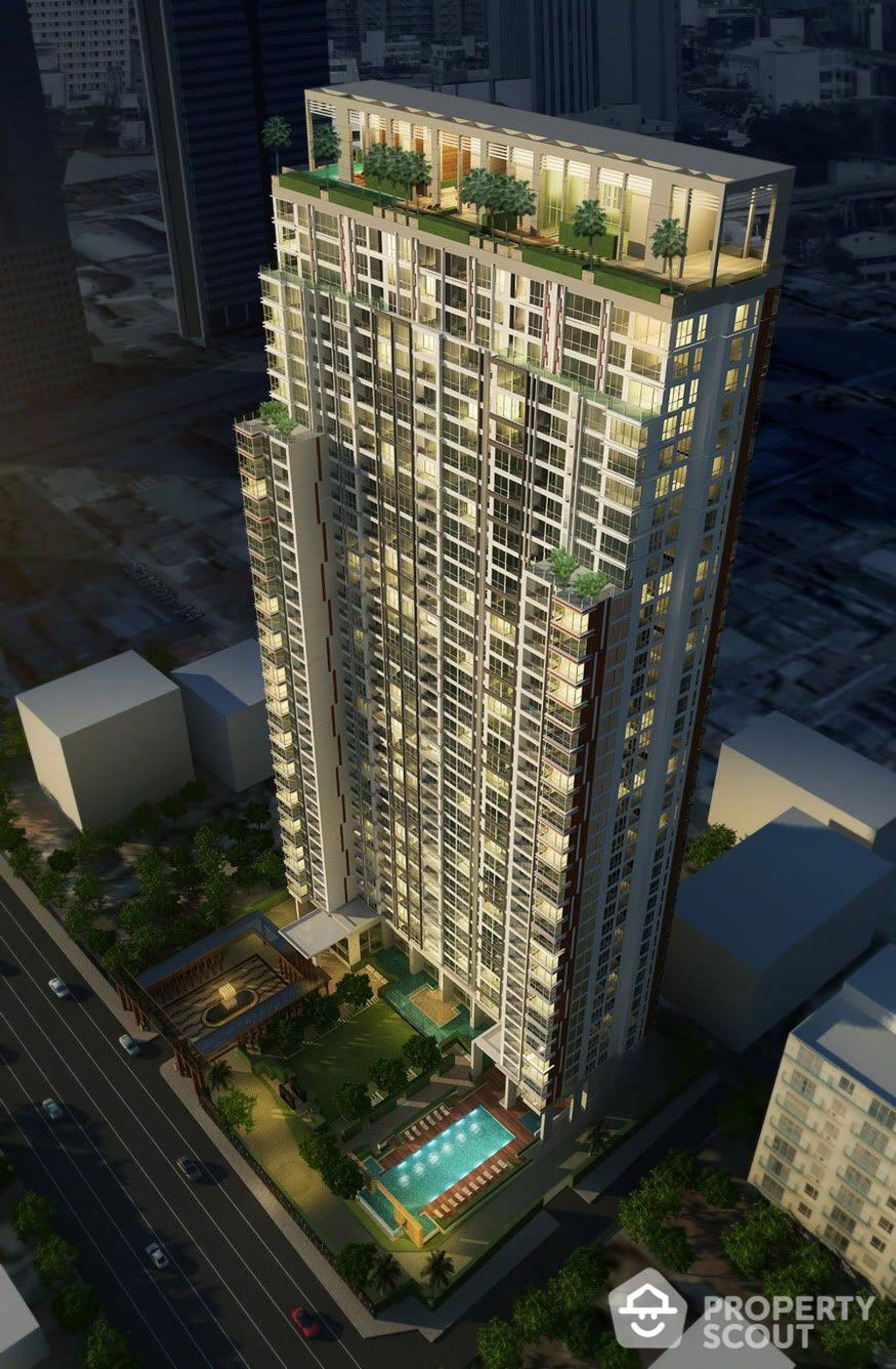 Condominium dans Bang Rak, Krung Thep Maha Nakhon 12814912