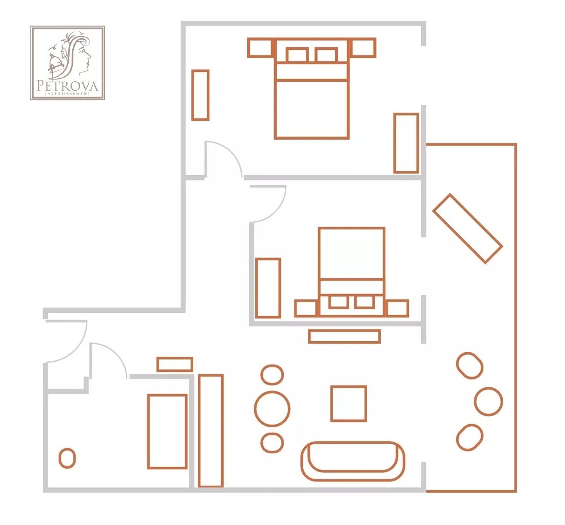 Kondominium dalam Villeneuve-Loubet, Alpes-Maritimes 12817264