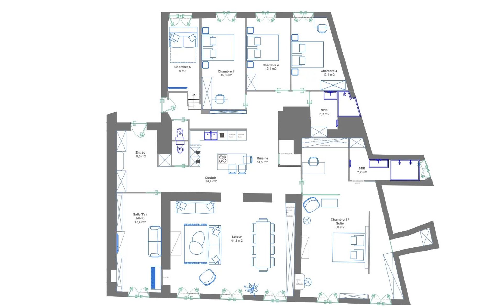 Condominio en Lyon 1er, Rhône 12817929