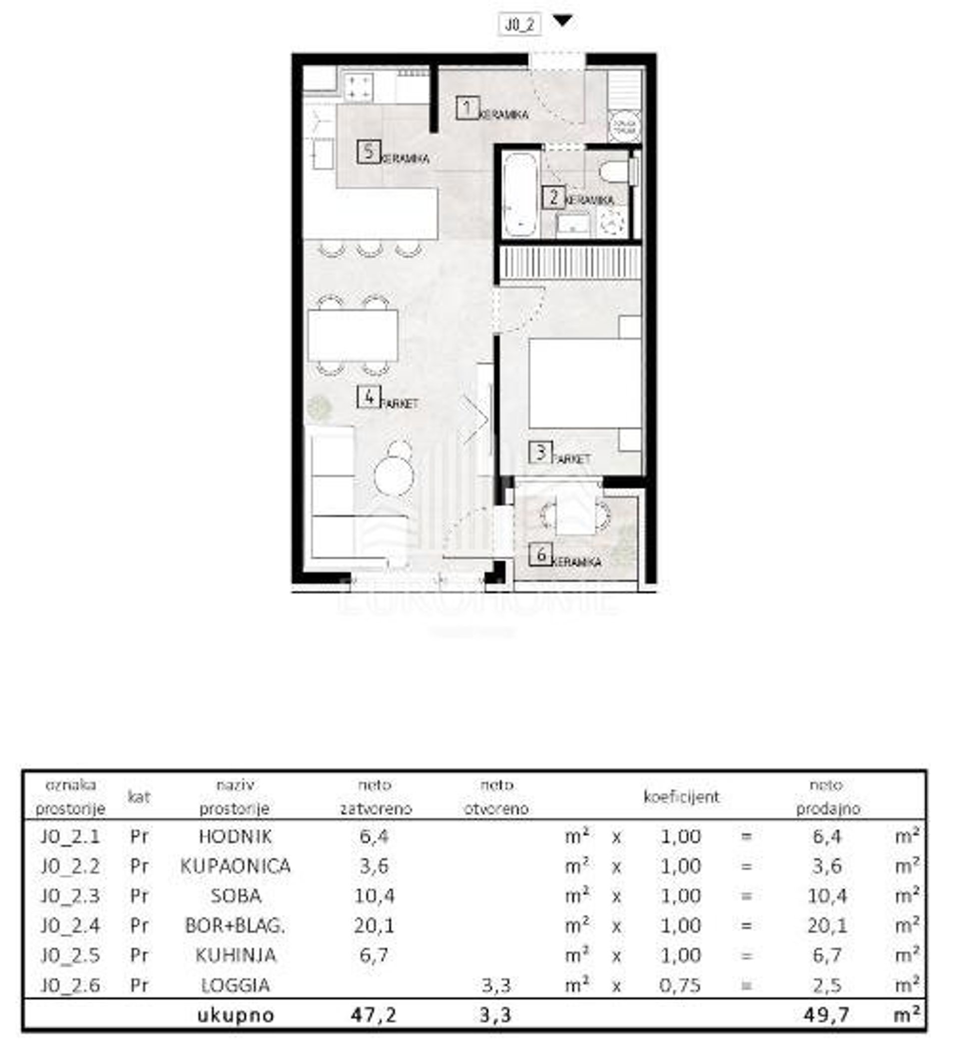 Condominio nel Zagreb, City of Zagreb 12824276