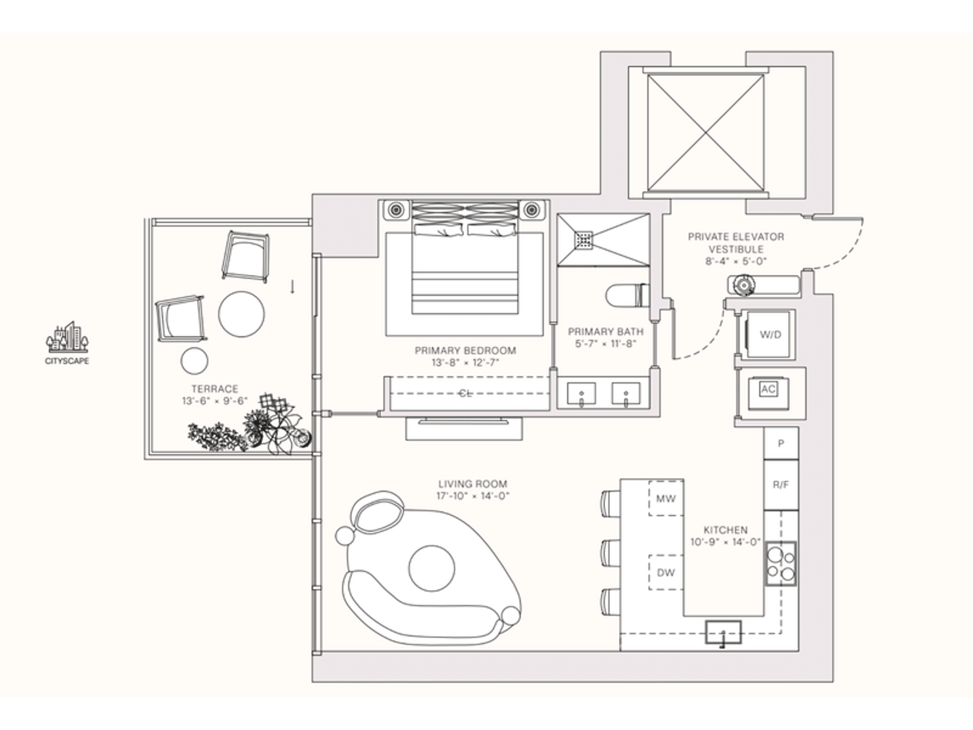 公寓 在 Miami, Florida 12824671