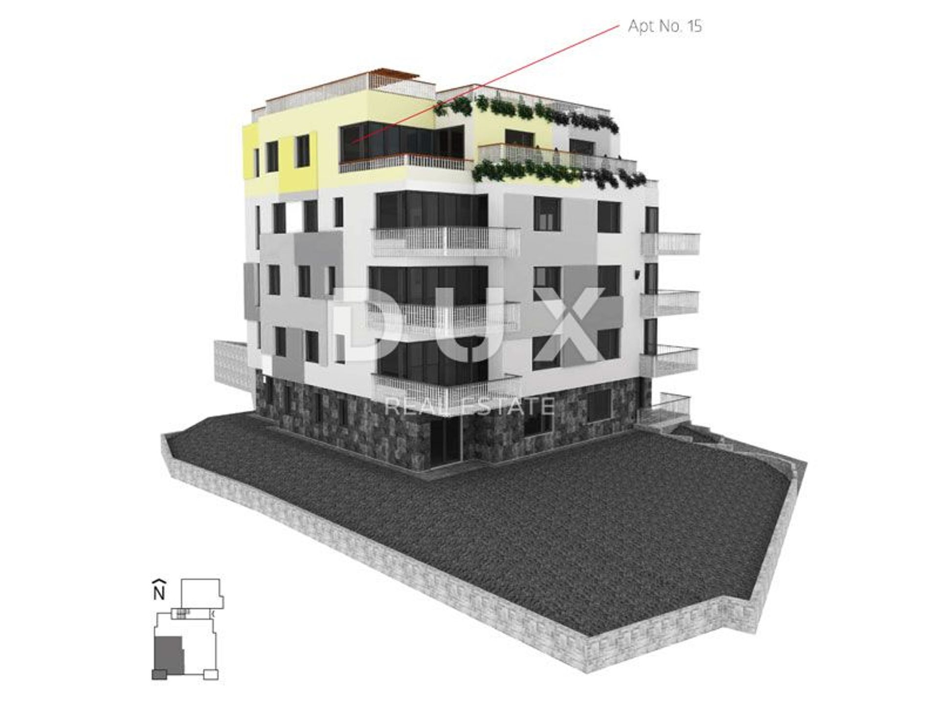 Condominium in Opatija, Primorje-Gorski Kotar County 12824689