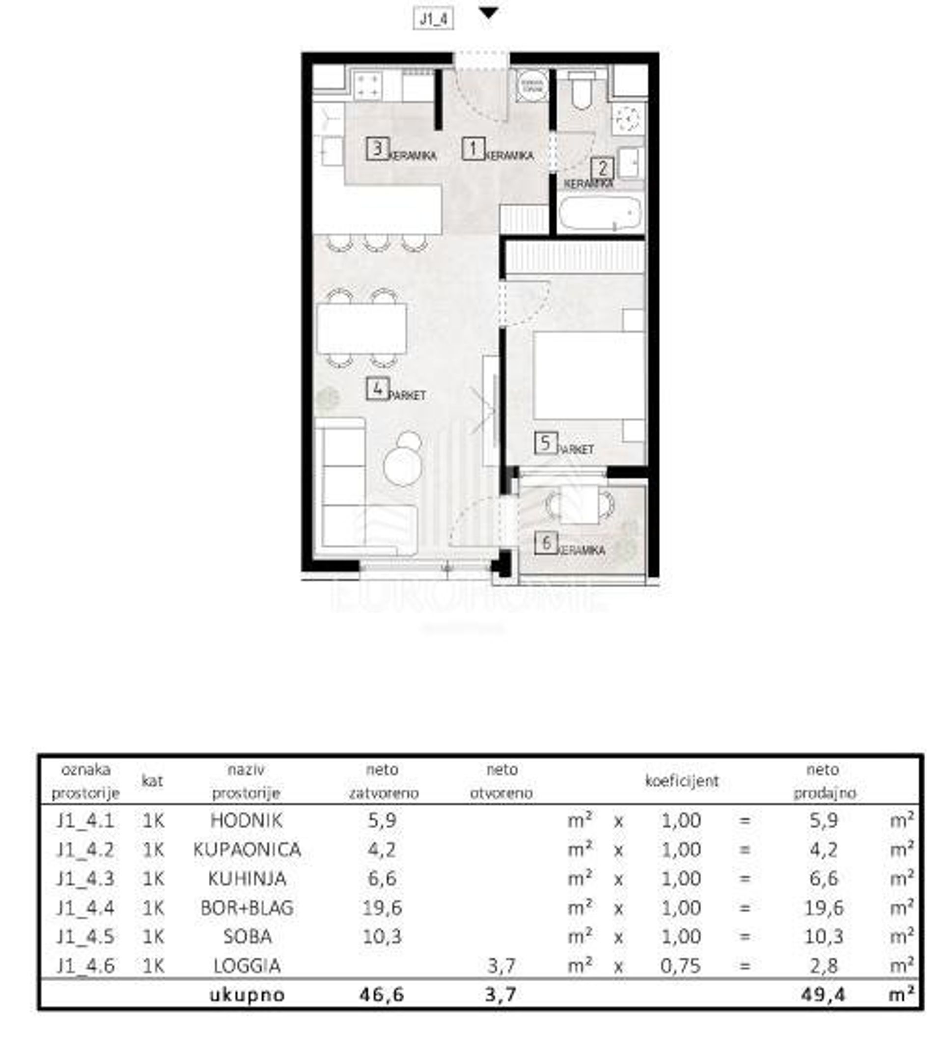 Condominio nel Zagreb, City of Zagreb 12825100