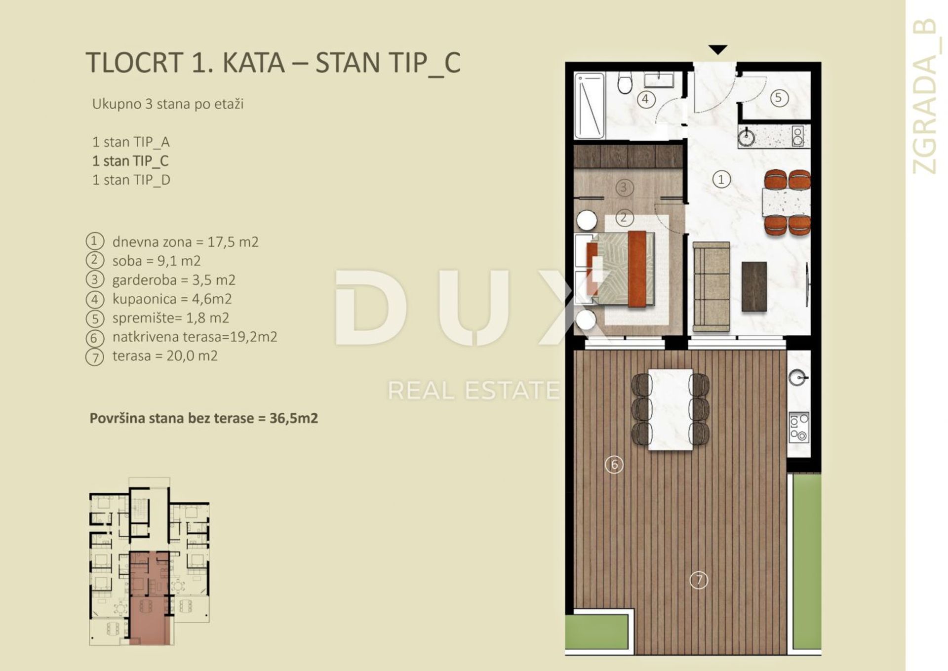 Condominium in Novigrad, Istria County 12828692