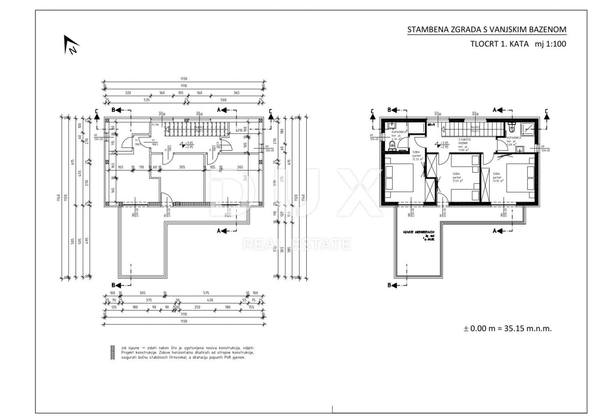 Land in Rtina, Zadar County 12831924