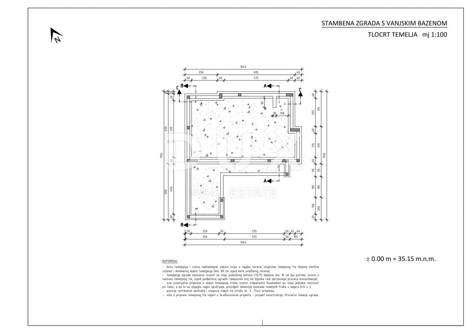 Land in Rtina, Zadar County 12831924