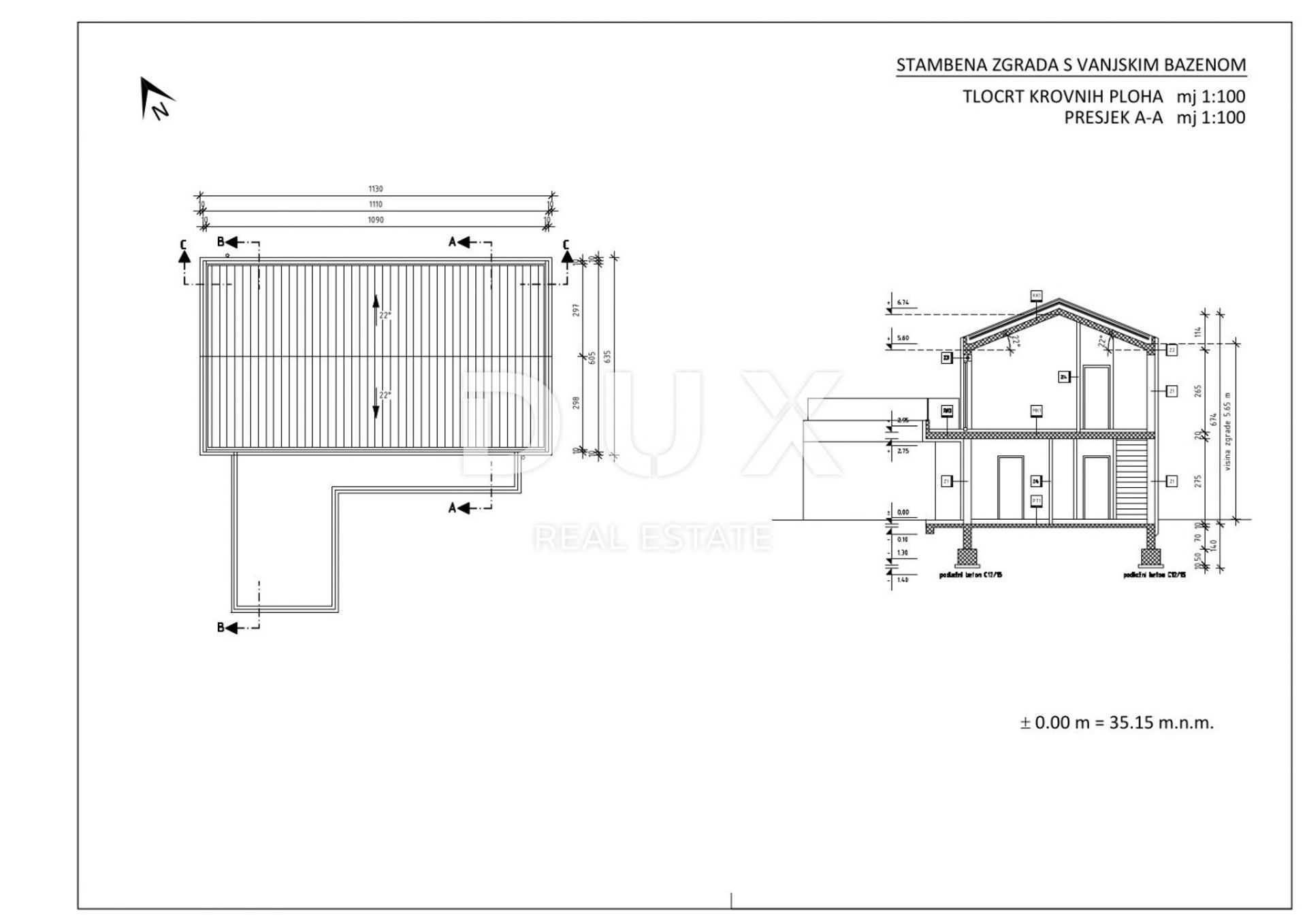 Land in Rtina, Zadar County 12831924