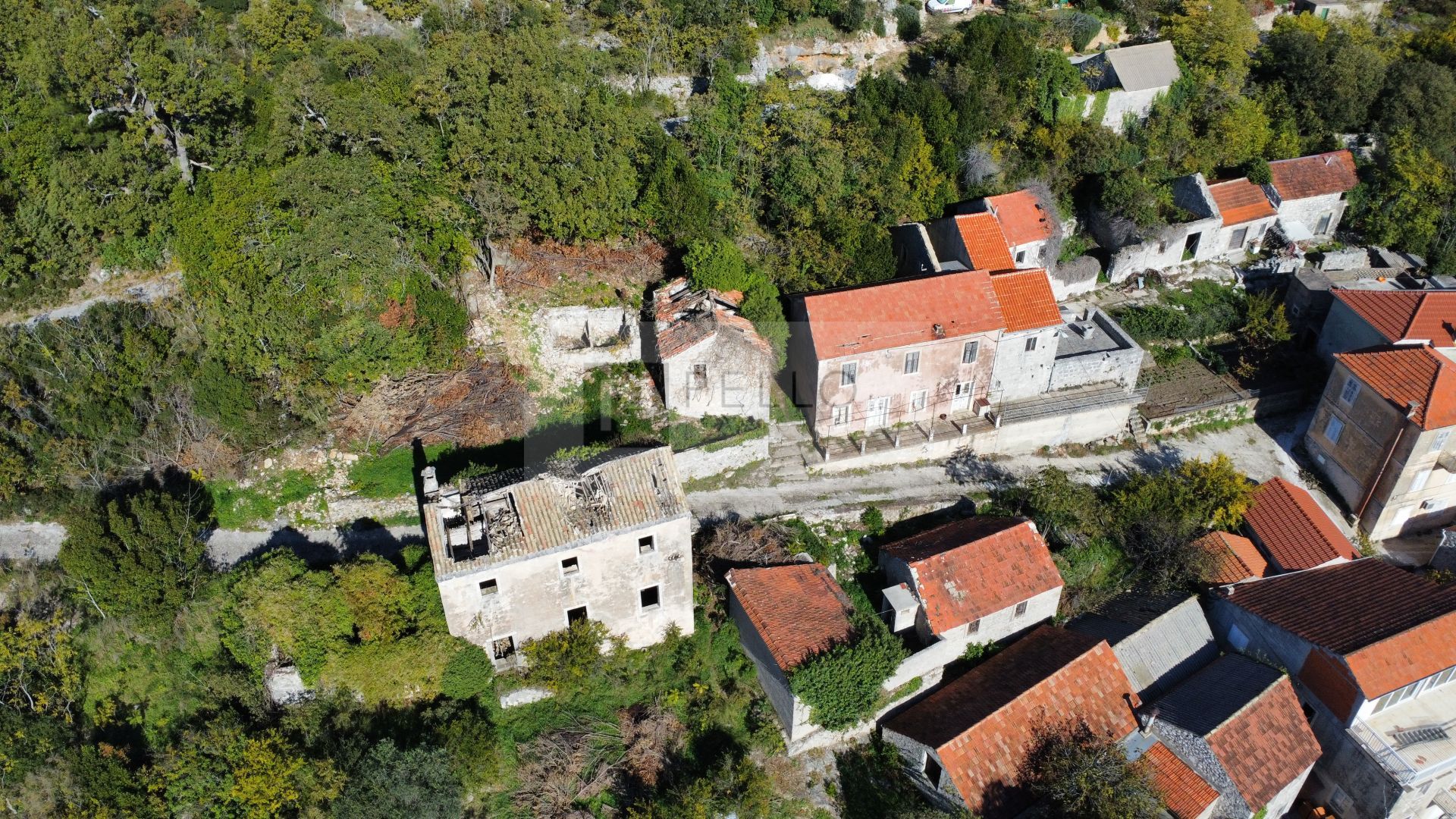 房子 在 Oskorušno, Dubrovnik-Neretva County 12831936