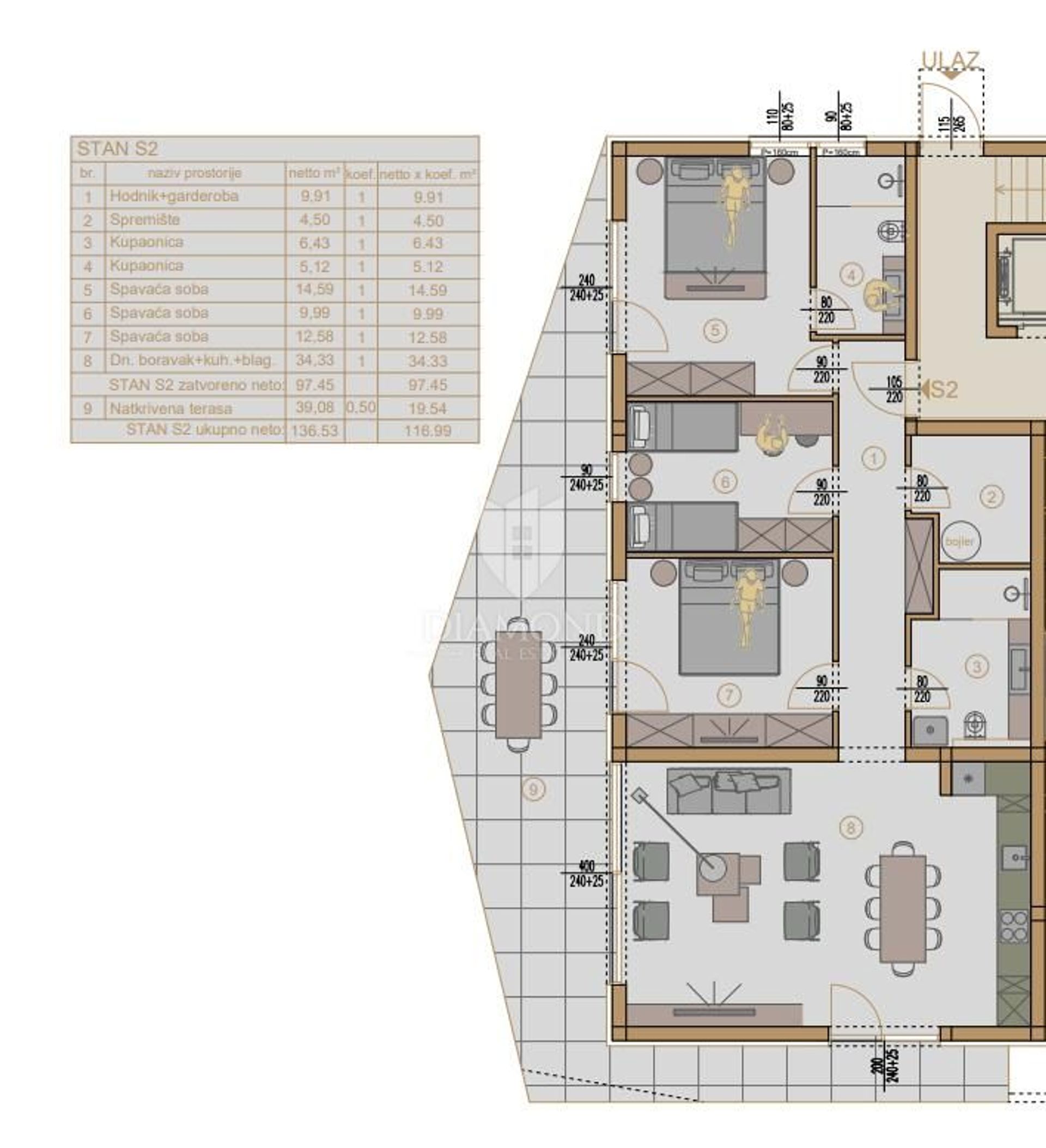 Condominium in Vinkuran, Istarska Zupanija 12832092